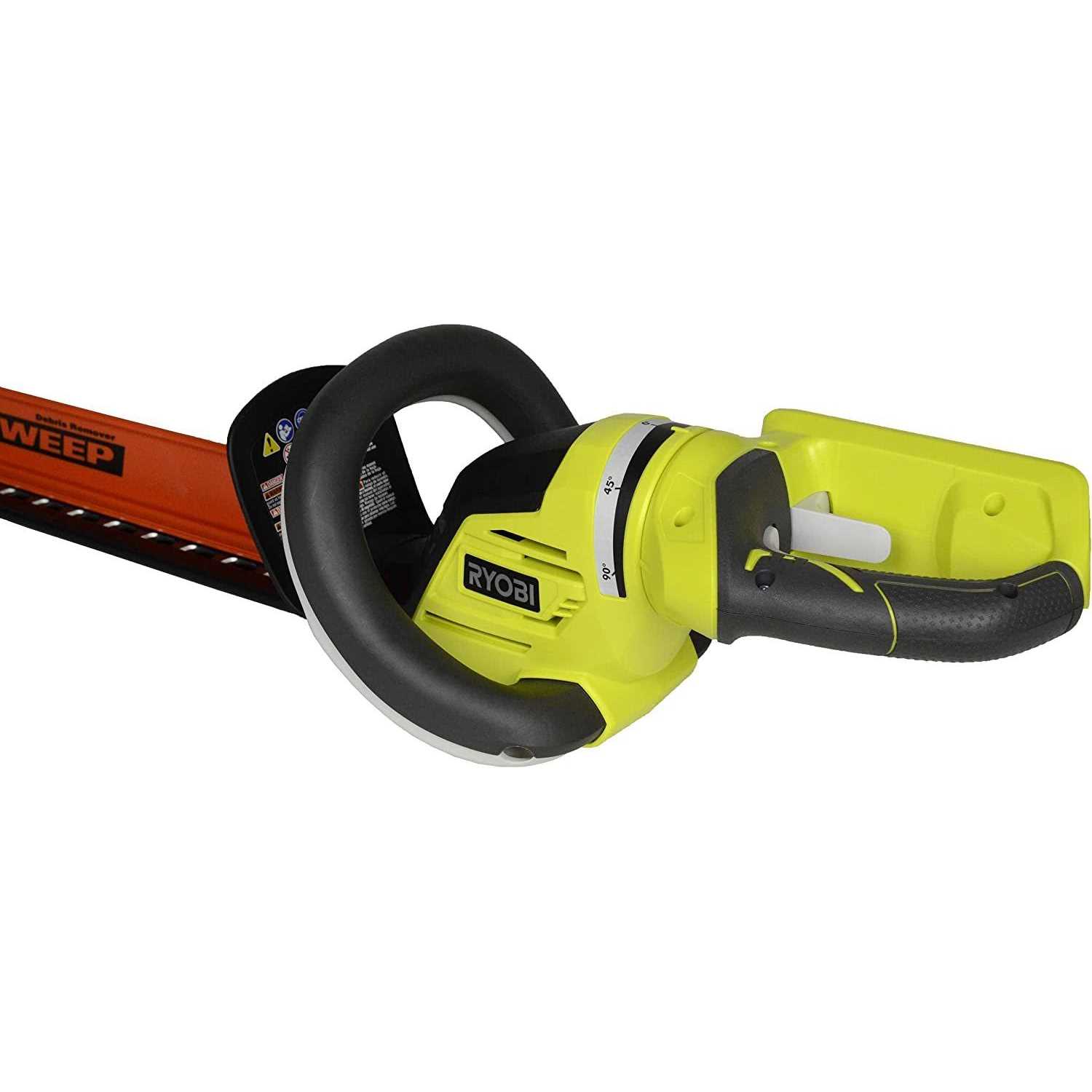 Ryobi Ry40602 40 Volt 24-inch Hedge Trimmer w/Rotating Handle - Image 4