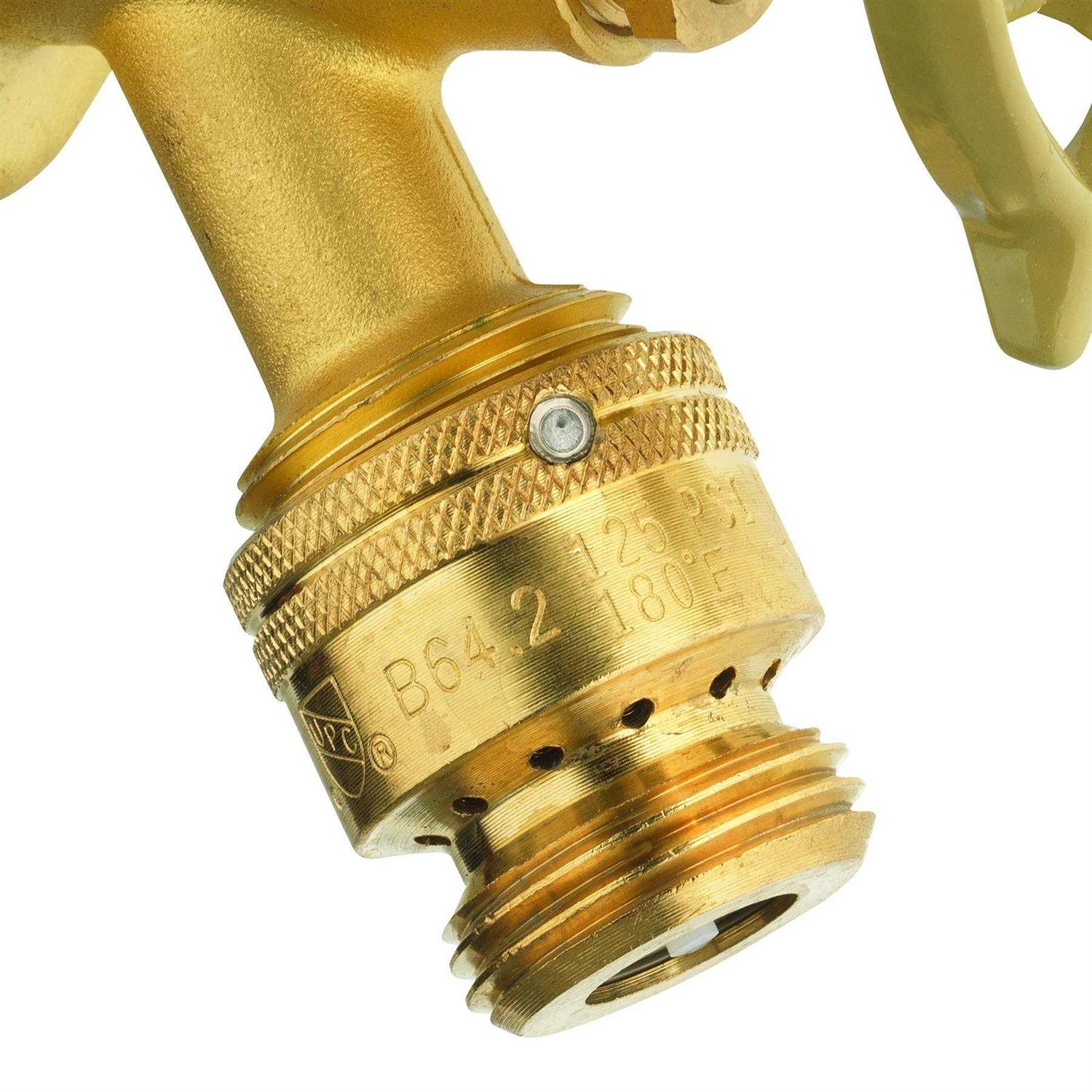 Homewerks VACBFPZ4B 0.75 Brass Male Hose Thread Vacuum Breaker - Image 3