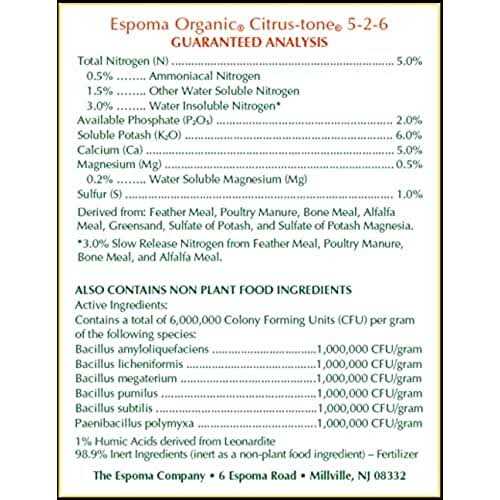 Espoma Citrus-Tone Organic Food - Image 5