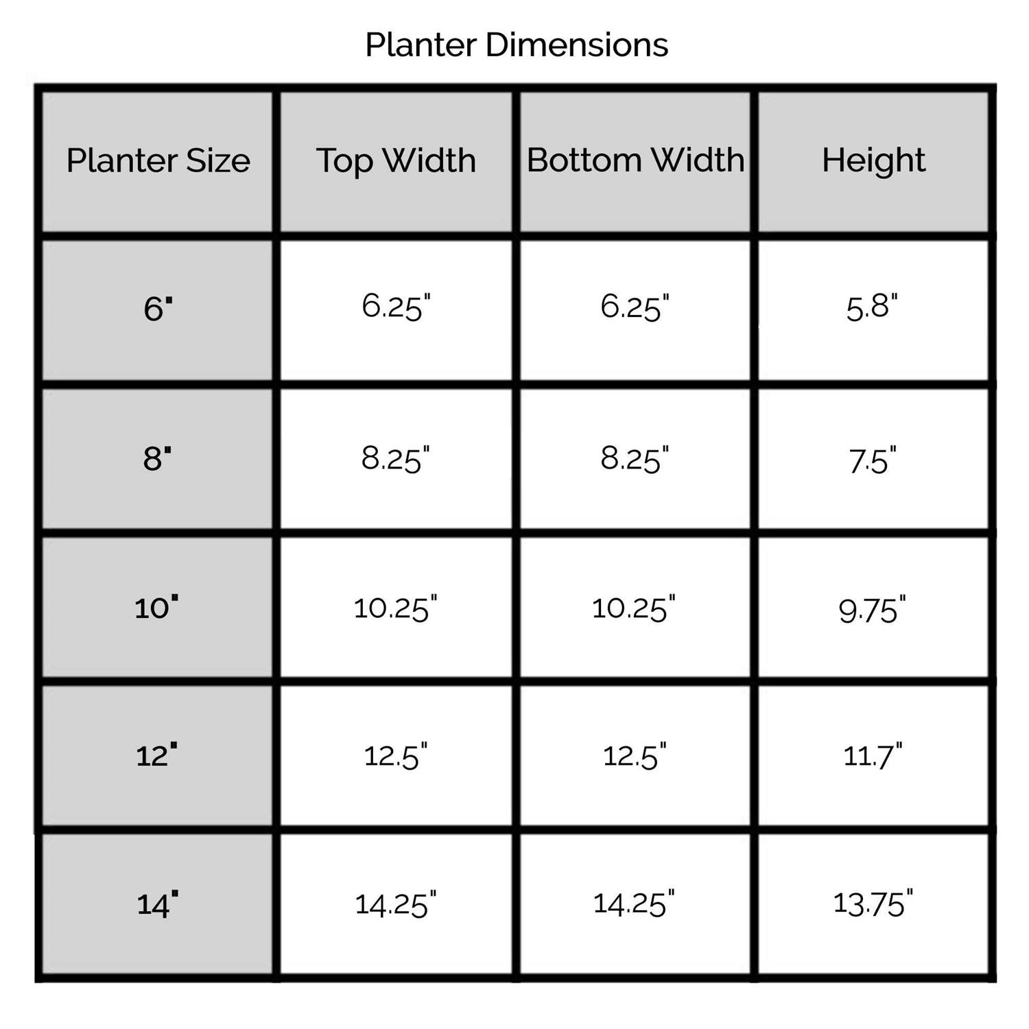 Novelty Full Depth Round Cylinder Pot - Image 2