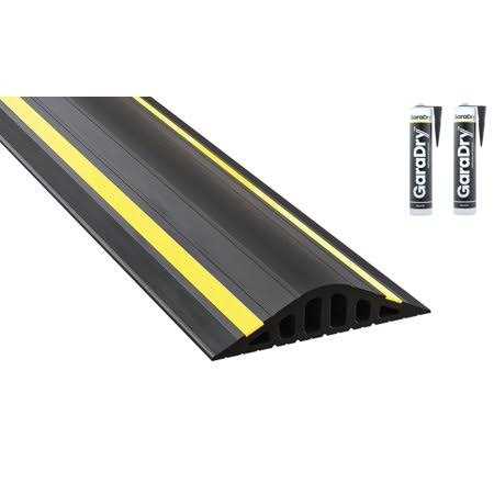 GaraDry 1 High Garage Door Flood Barrier Threshold Kit - Image 3