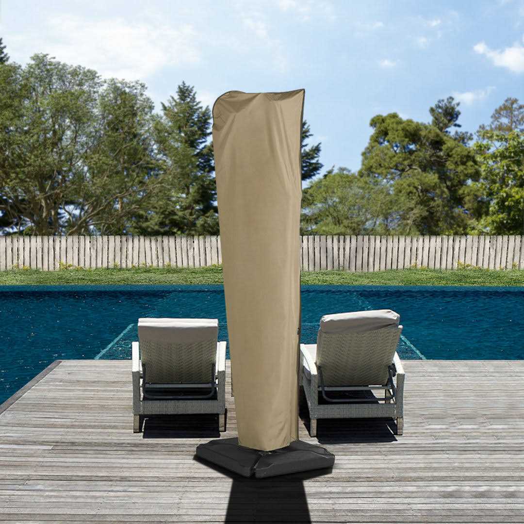 Sorara Cantilever Umbrella Cover Large Offset Umbrella Cover with Zipper - Image 5