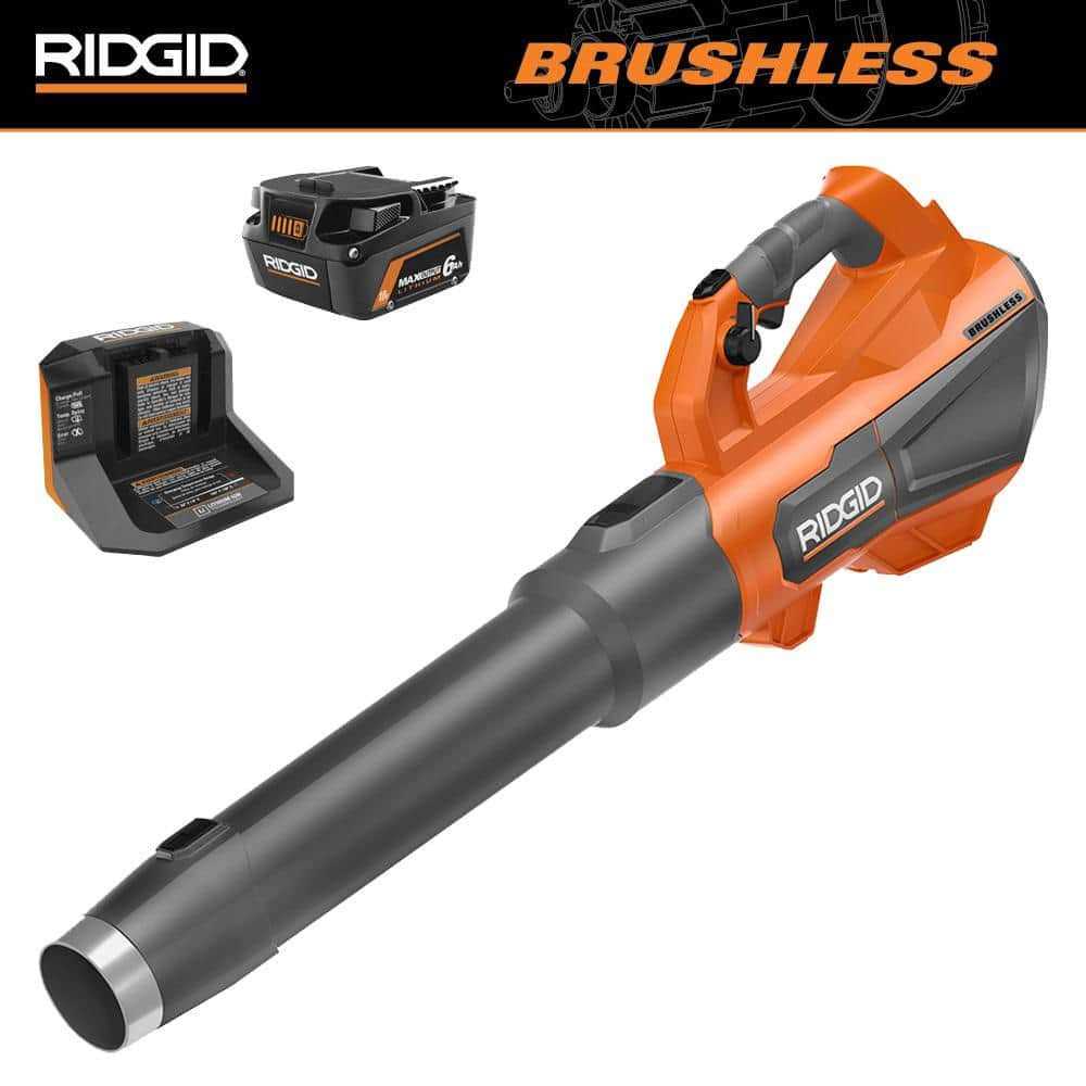 RIDGID 18V Brushless 130 MPH 510 CFM Cordless Battery Leaf