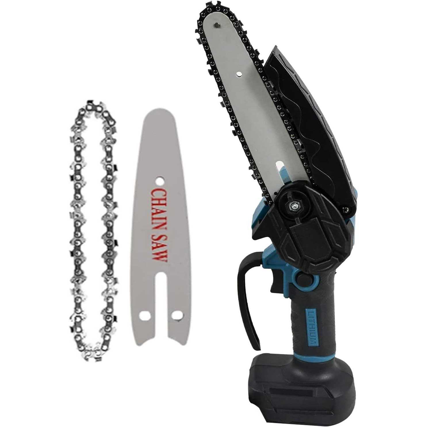 Small Handheld Electric 6-Inch Logging Saw Mini Portable Chainsaw for Wood