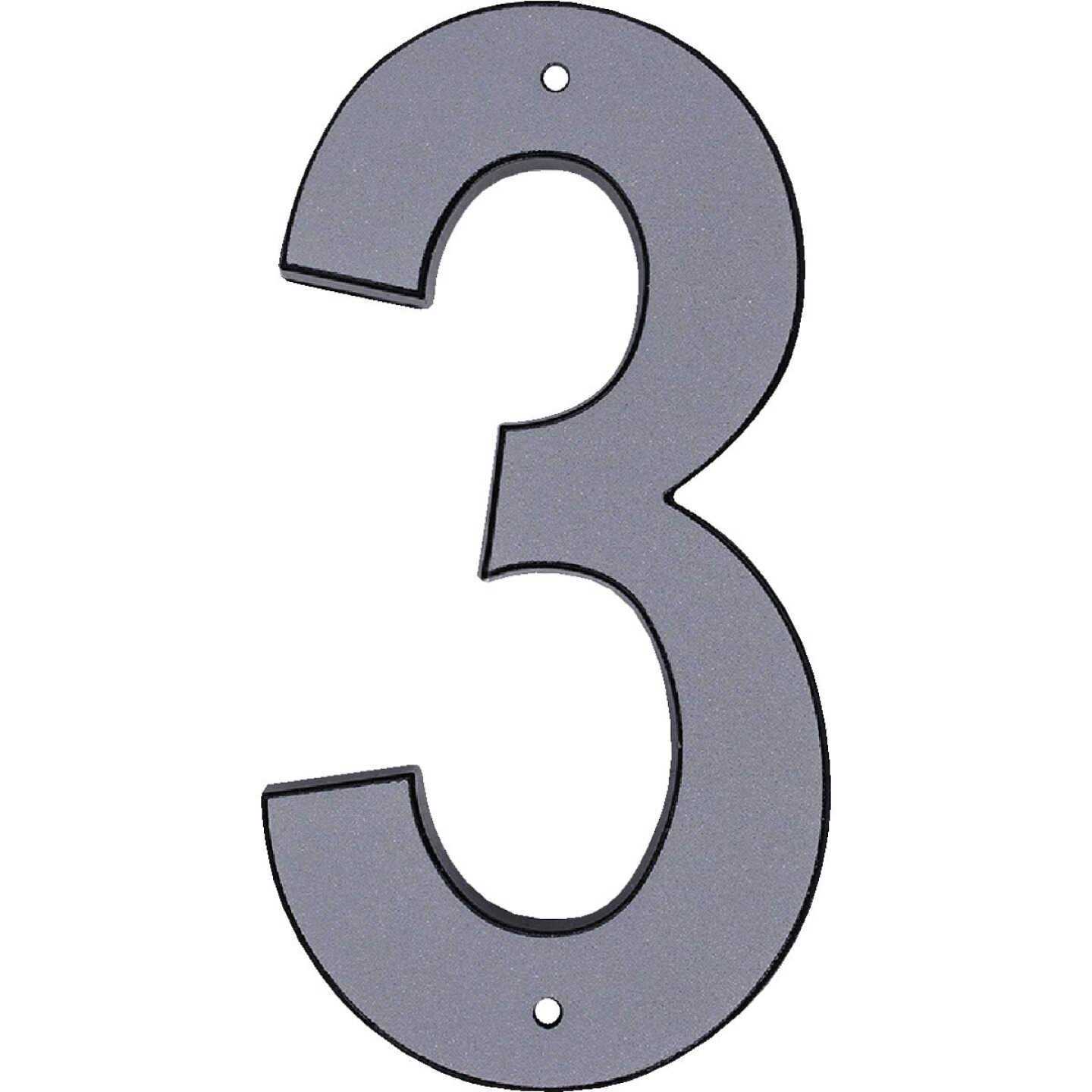 Hy-Ko 4 In. Reflective Plastic Number