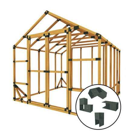 E-Z Frame 10 ft. W x D Custom DIY Storage Shed Kit by E-Z Frames