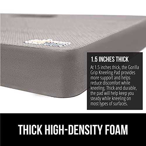 Gorilla Grip Extra Thick Kneeling Pad Supportive Soft Foam Cushioning for Knee - Image 4
