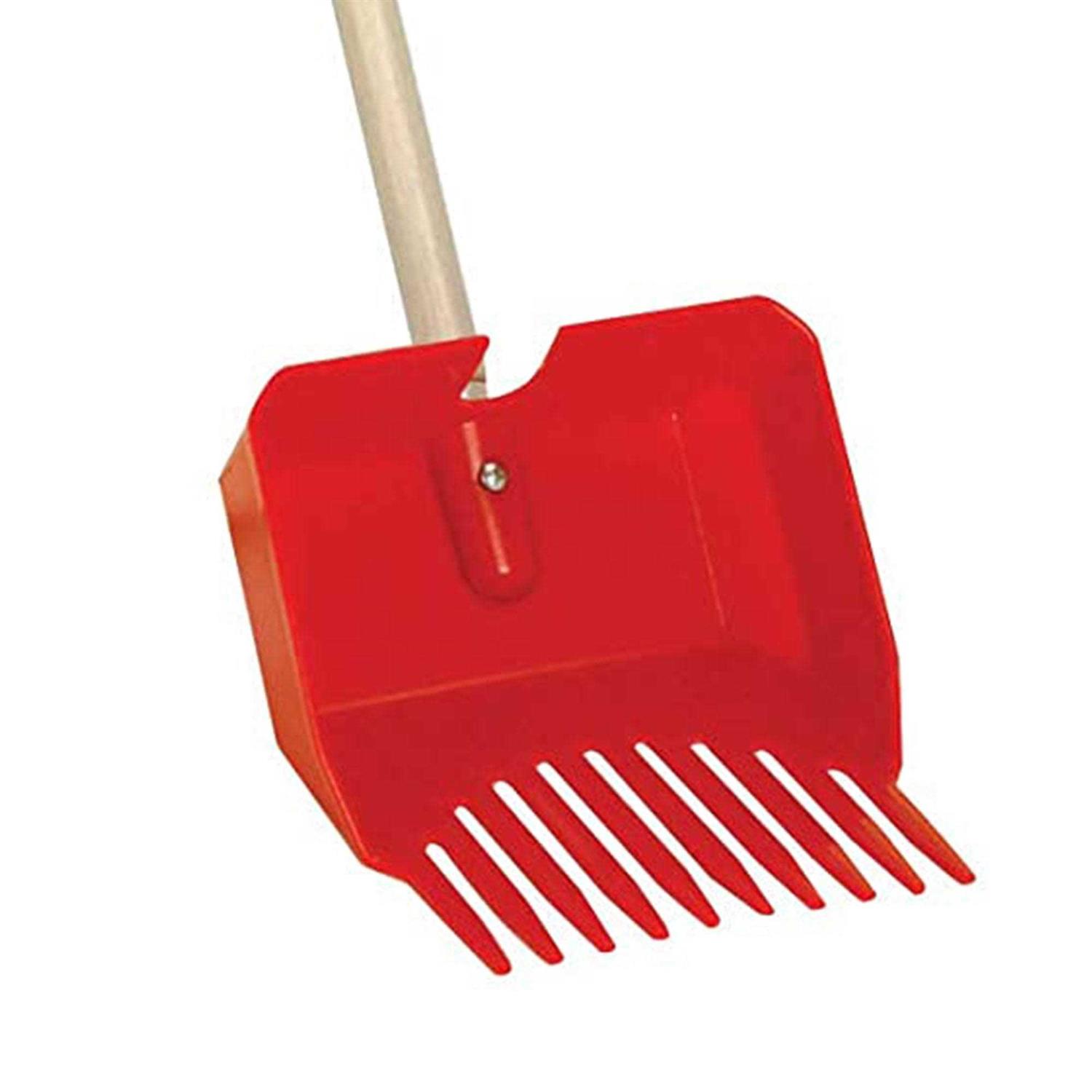 Pet Lodge Easy Scoop Pooper Scooper with Wooden Handle - Image 2