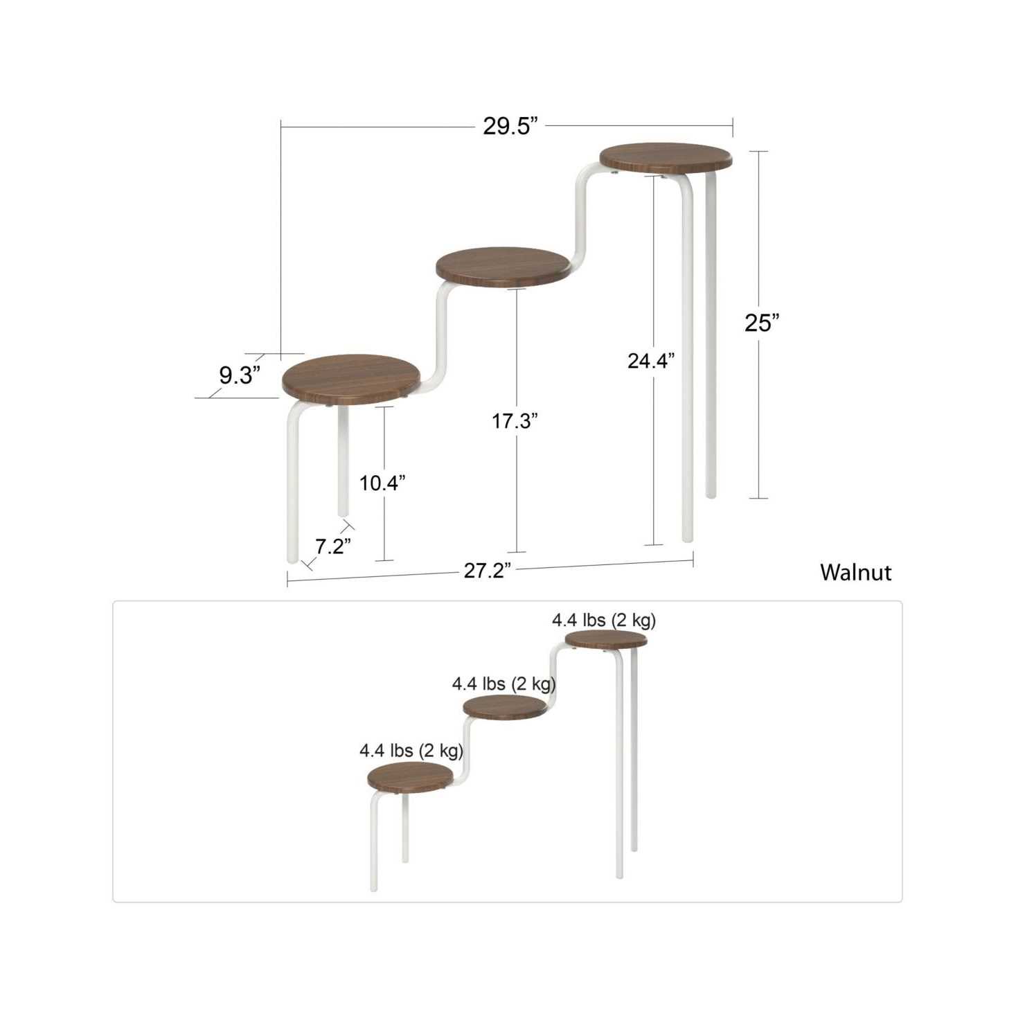 Novogratz Webster Plant Stand - Image 5
