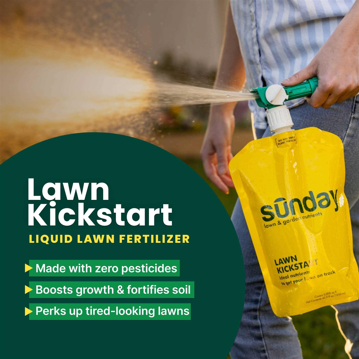 Sunday Lawn Kickstart Fertilizer Lawn - Image 3