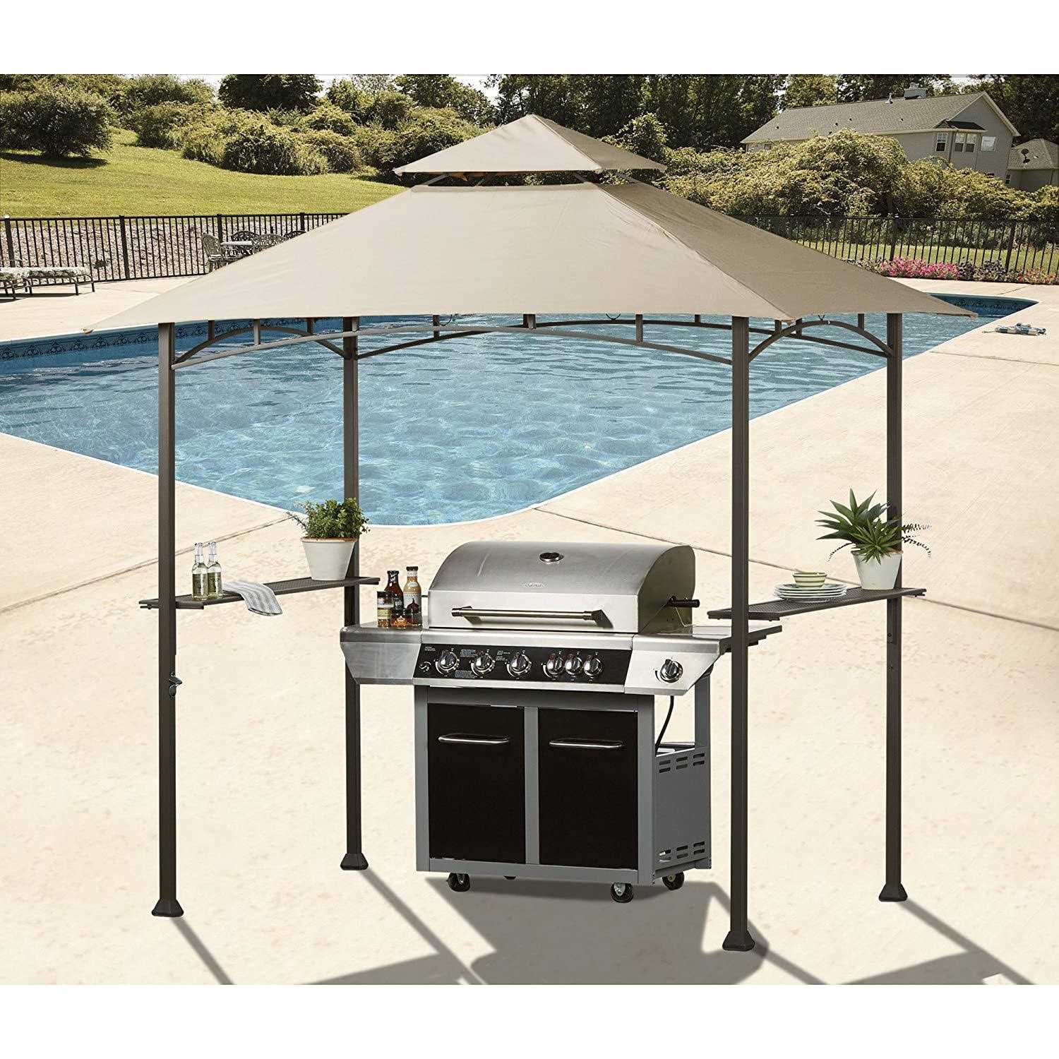 Grill Gazebo Replacement Roof for L-GZ238PST-11 By ABCCANOPY - Image 2