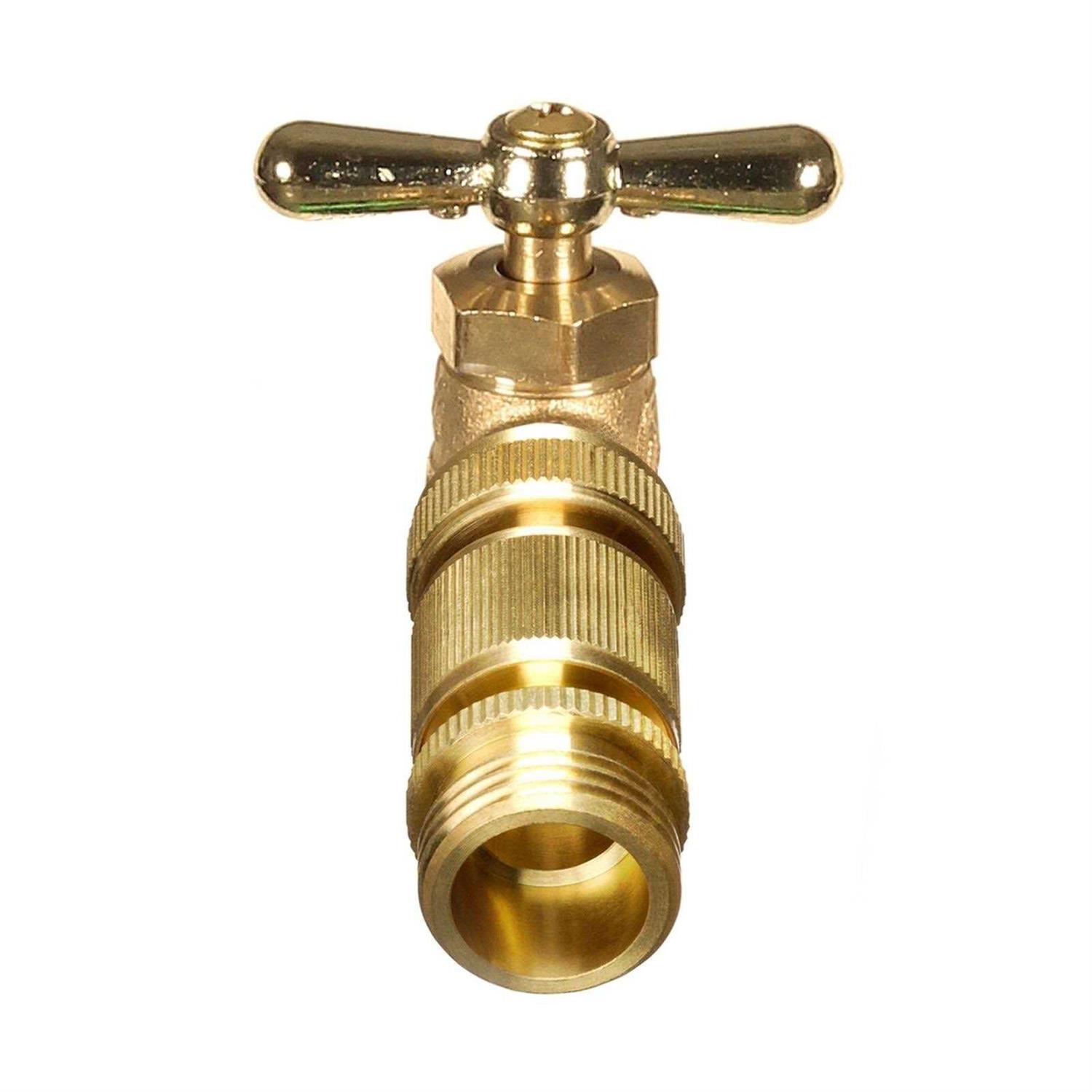 GORILLA EASY Connect Garden Hose Quick Connectors. Inch GHT Solid Brass - Image 4