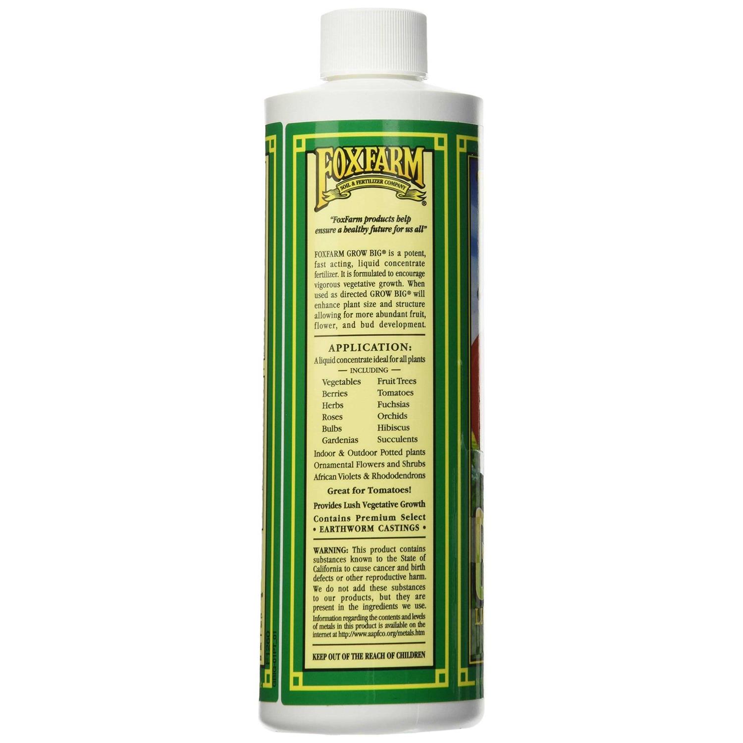 FoxFarm Grow Big Liquid Concentrate - Image 5