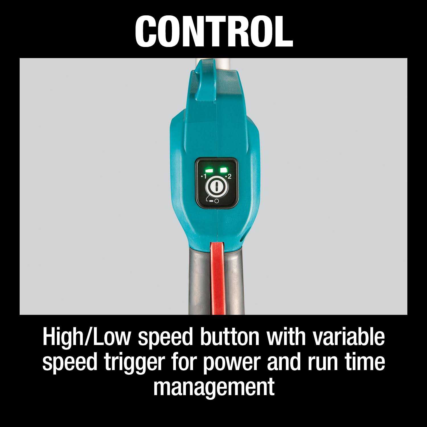 Makita XUX02SM1X4 18V LXT Lithium-Ion Brushless Cordless Couple Shaft Power Head Kit w/String Trimmer & 10 in. Pole Saw Attachments 4.0Ah - Image 2