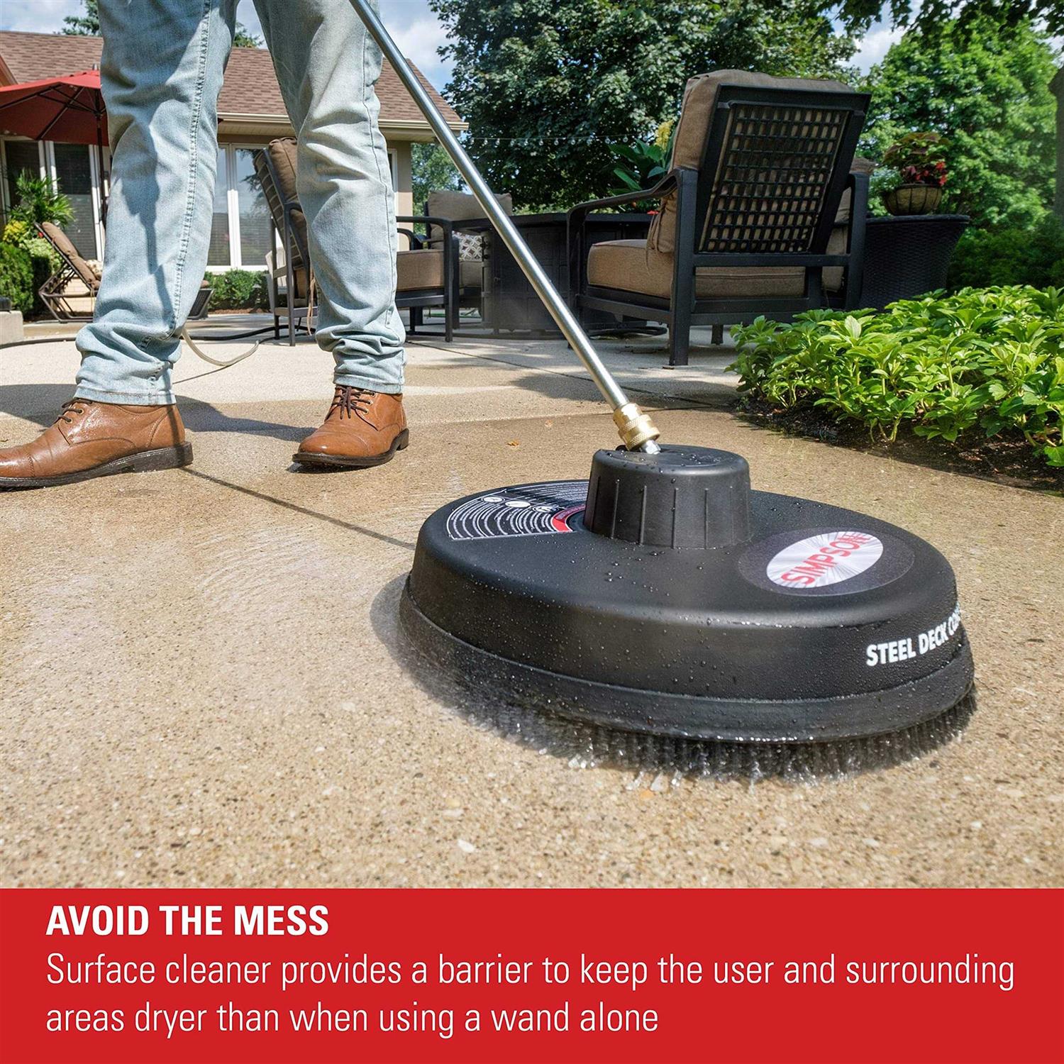 Simpson Universal 15 Pressure Washer Surface Cleaner 80165 - Image 2