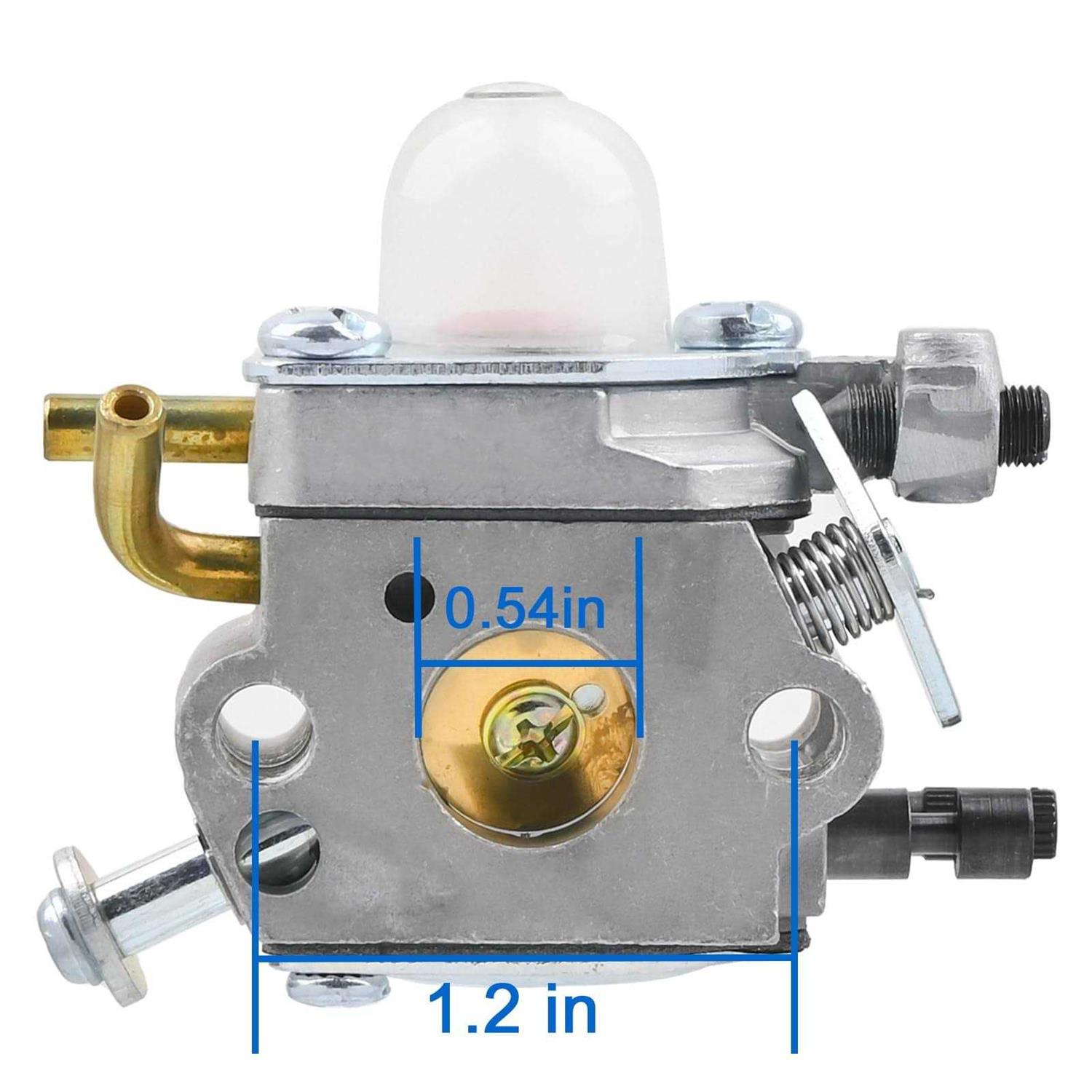 FitBest Carburetor with Fuel Line Kit Air Filter for C1U-K78 Echo PB200 PB-200 PB-201 PB201 ES-210 ES211 Zama A021000941 A021000942 Power Blower - Image 3