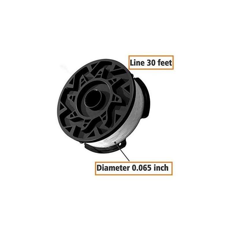 Lucky Seven AF100 Replacement Spool for Black and Decker AF-100-3ZP AF-100-BKP,30-Foot,0.065-Inch - Image 3