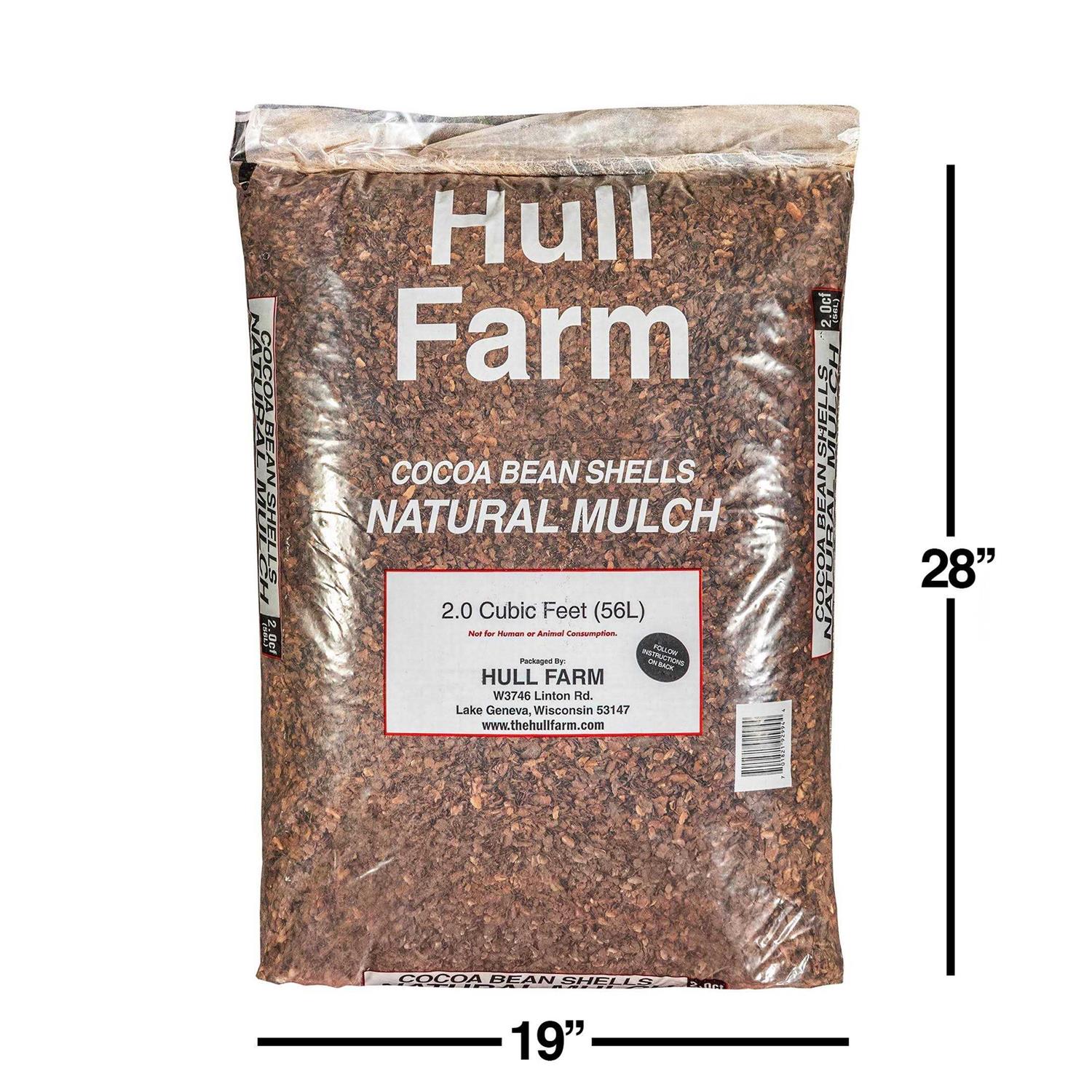 Hull Farm Cocoa Bean Shell Mulch - Home & Office Supplies on sale