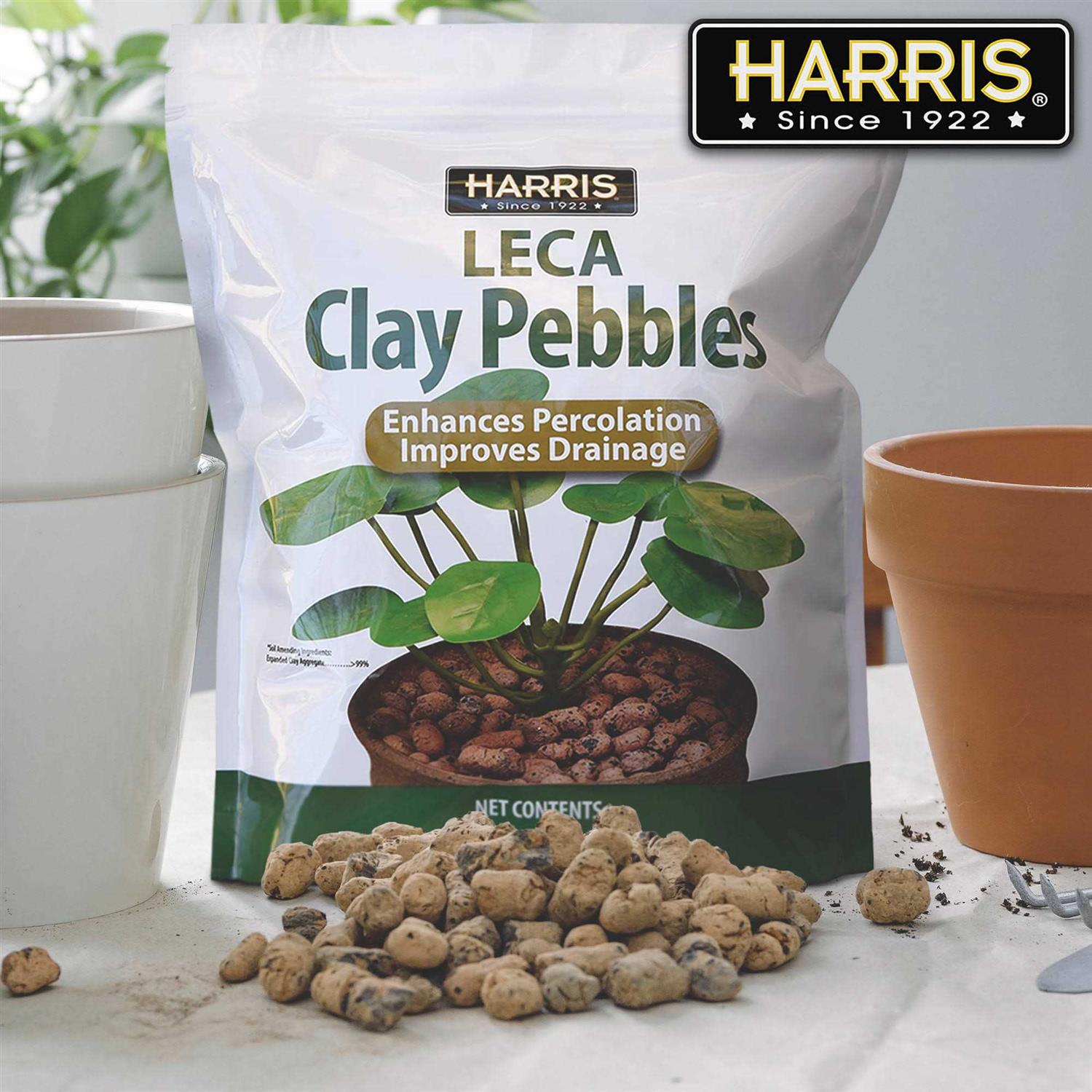 Harris LECA Expanded Clay Pebbles for Plants, 2.5lb for Indoor, Outdoor and Hydroponic Growing - Image 3