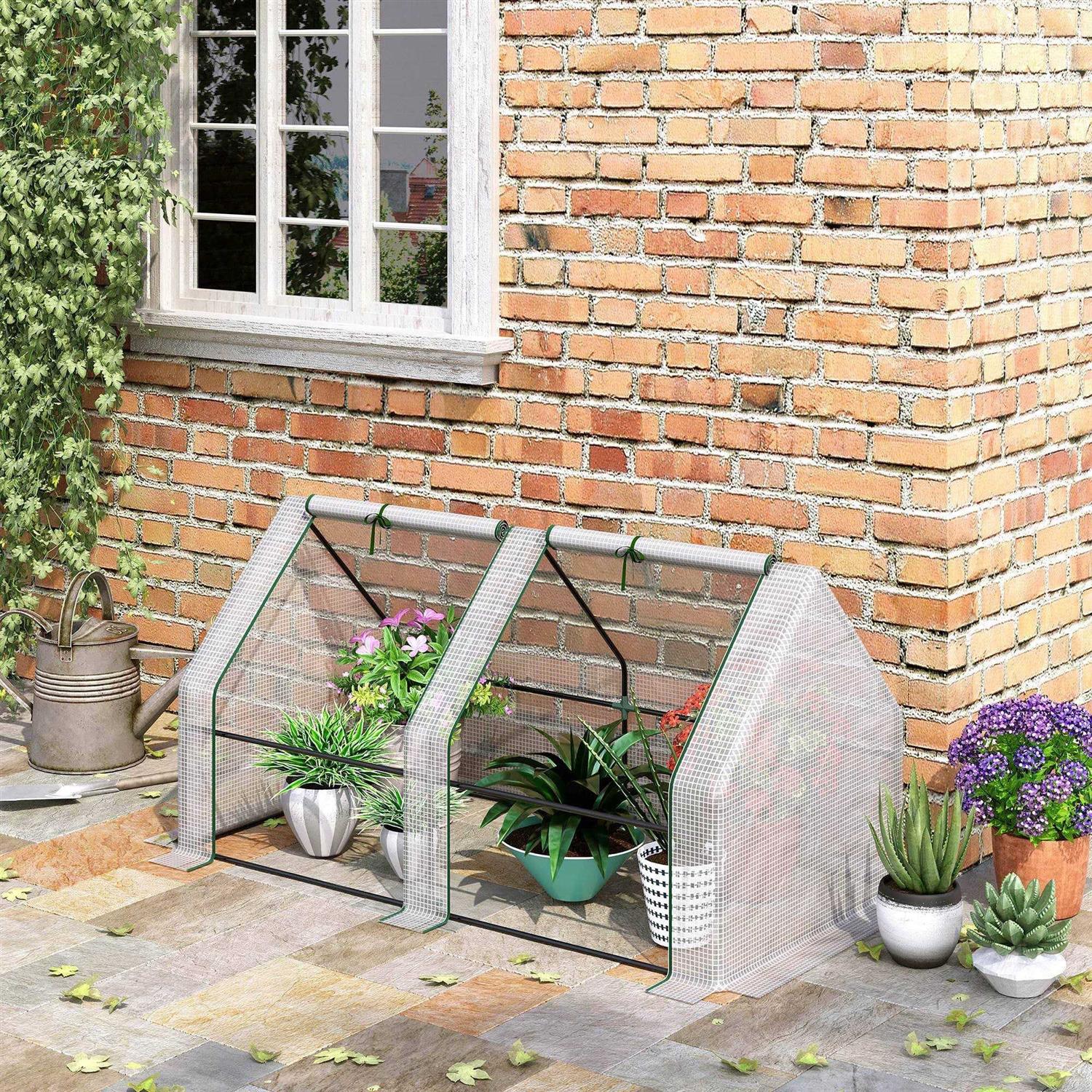Green House 70.8 W X 35.5 D Mini Greenhouse Outsunny - Image 2