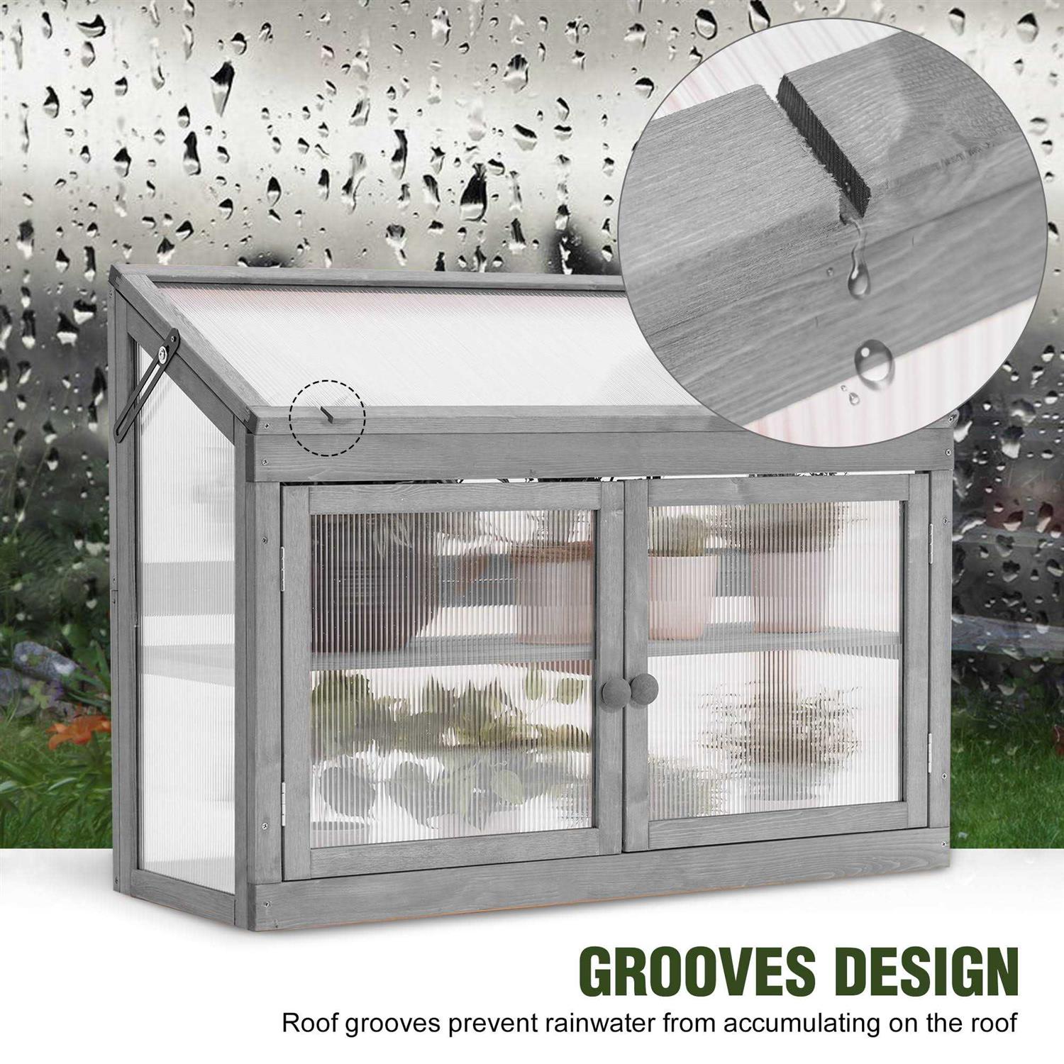 MCombo 2-Tier Cold Frame Greenhouse - Image 4