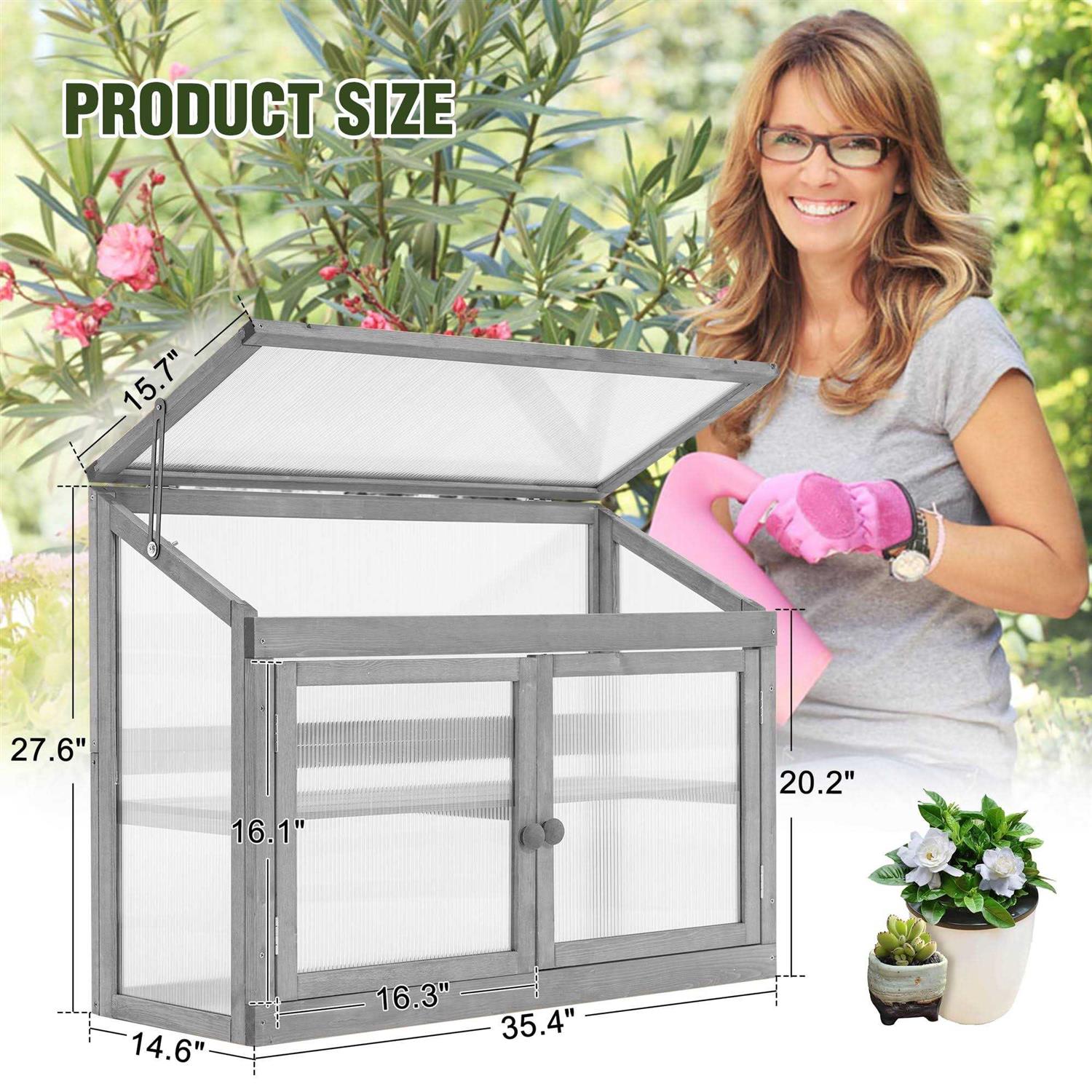 MCombo 2-Tier Cold Frame Greenhouse - Image 5