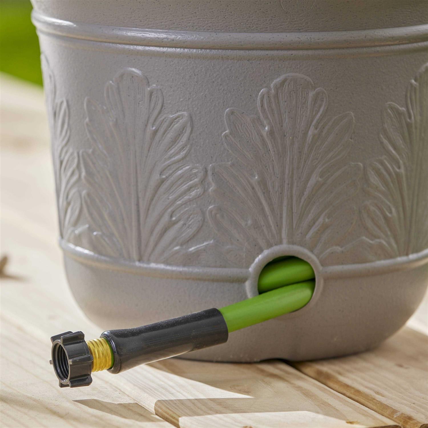 Suncast 300 ft. Gray Resin Hose Pot - Image 5