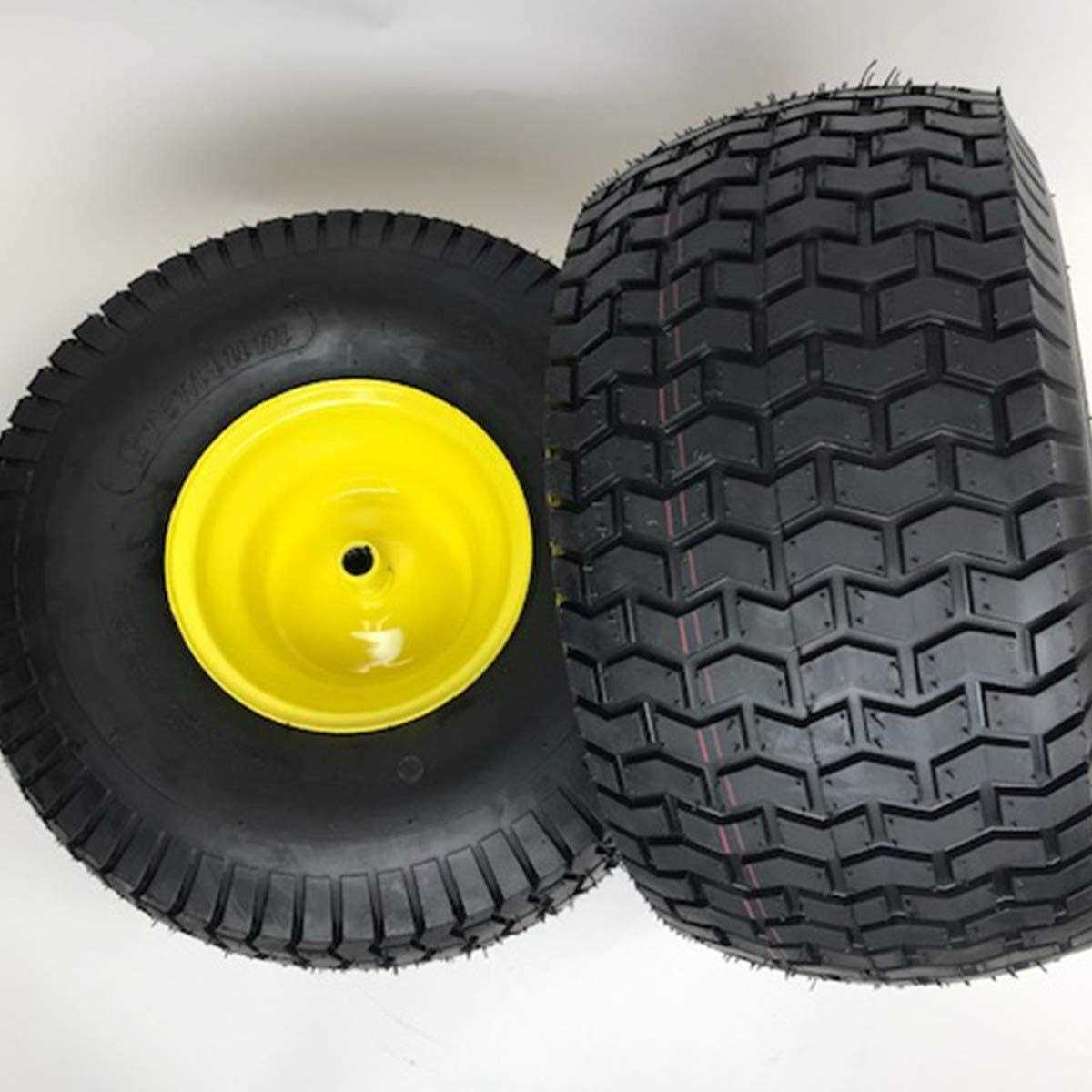 Hoosier Wheel 20x10.00-8 Lawn Mower Wheels Set of 2 - Image 3