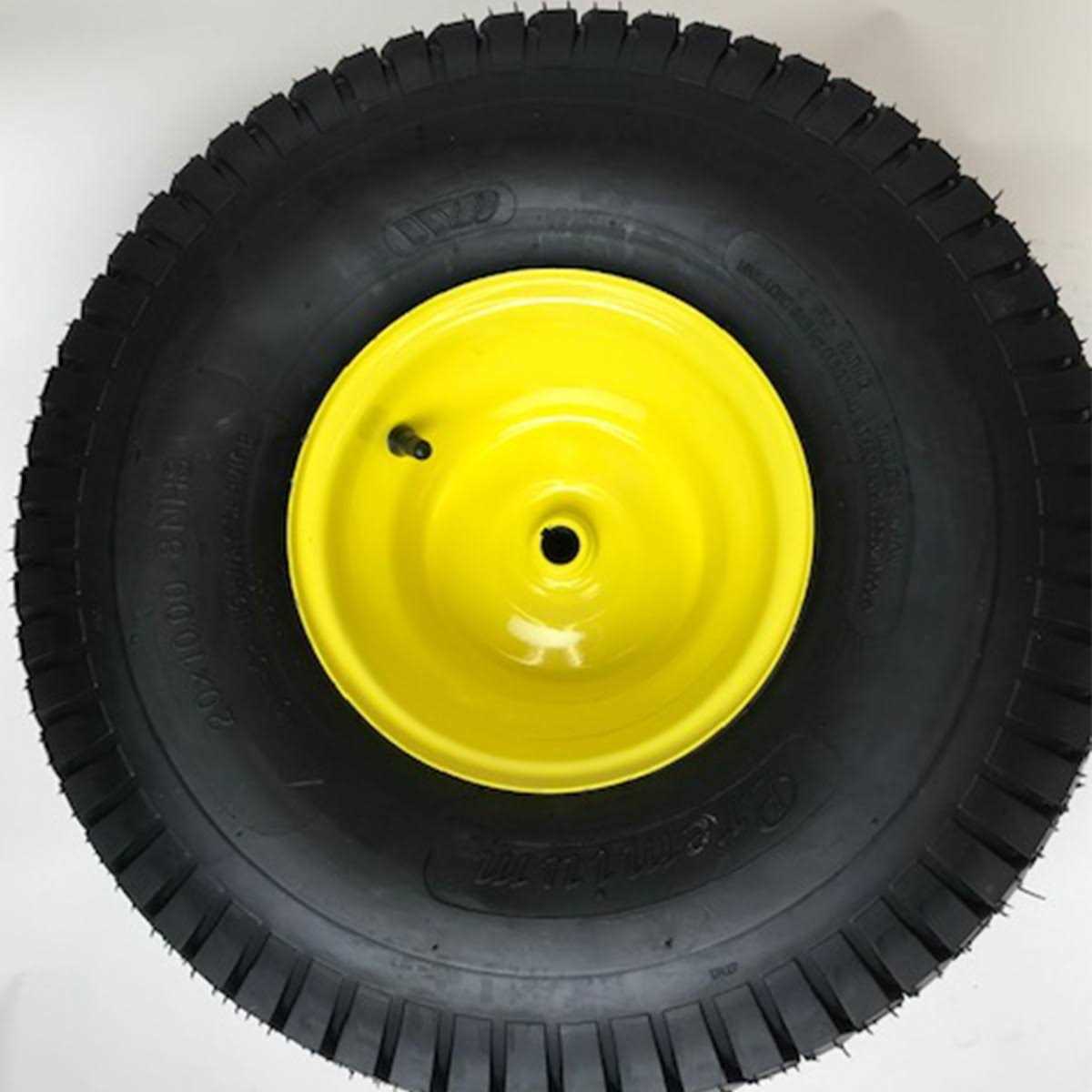 Hoosier Wheel 20x10.00-8 Lawn Mower Wheels Set of 2 - Image 4
