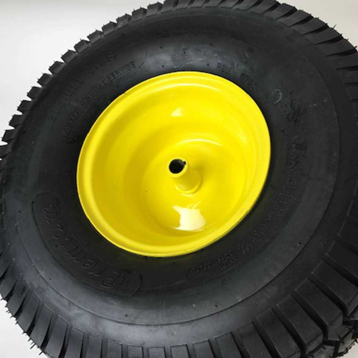 Hoosier Wheel 20x10.00-8 Lawn Mower Wheels Set of 2 - Image 5