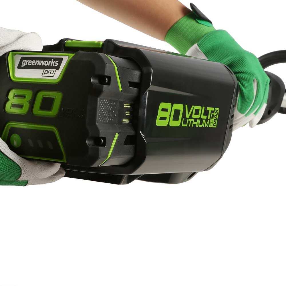 Greenworks Pro 80V 8 inch Brushless Edger - Image 2