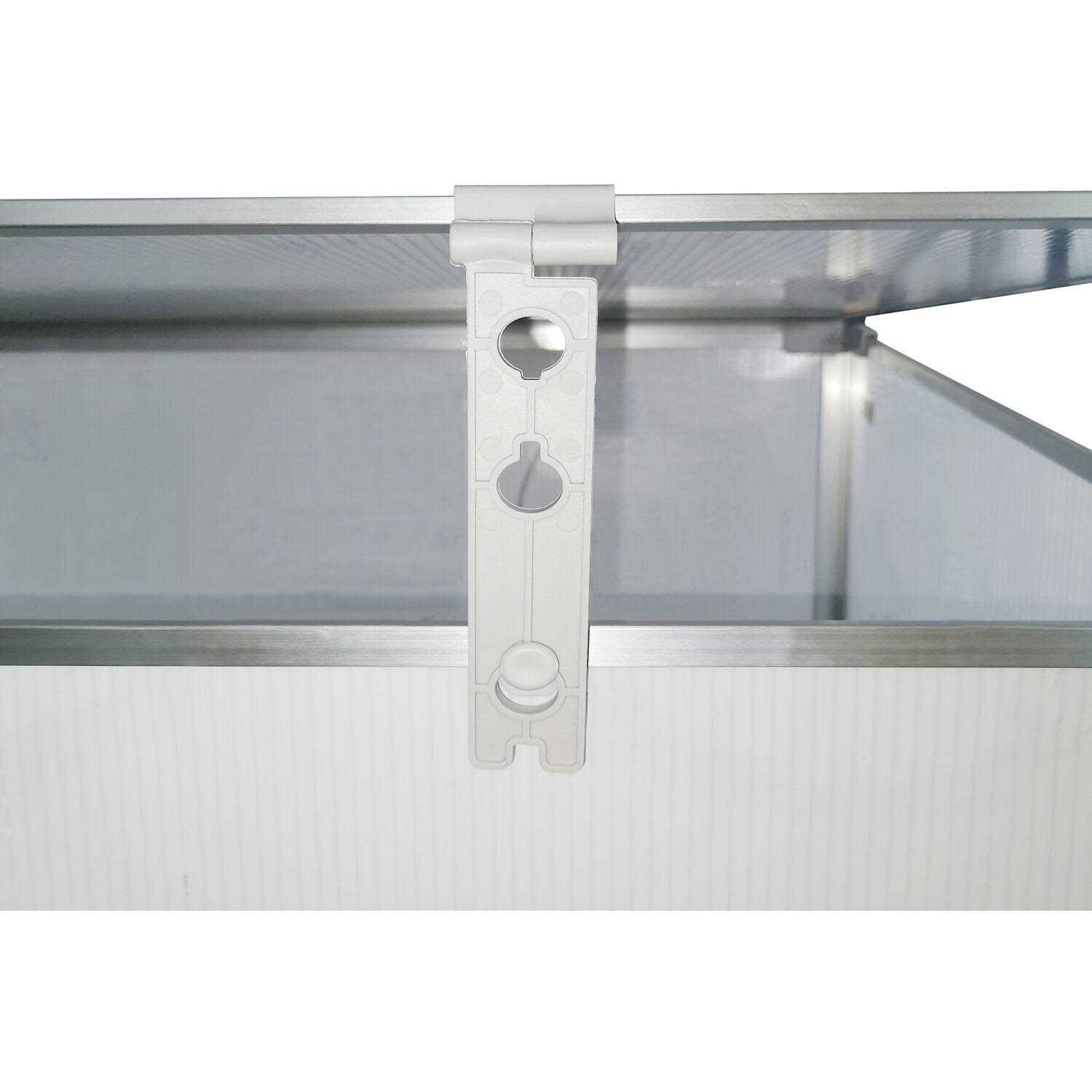 Hanover 70-In. Triple Garden Bed Cold Frame Mini-Greenhouse Plant Protector HANGHMN-4NAT - Image 3