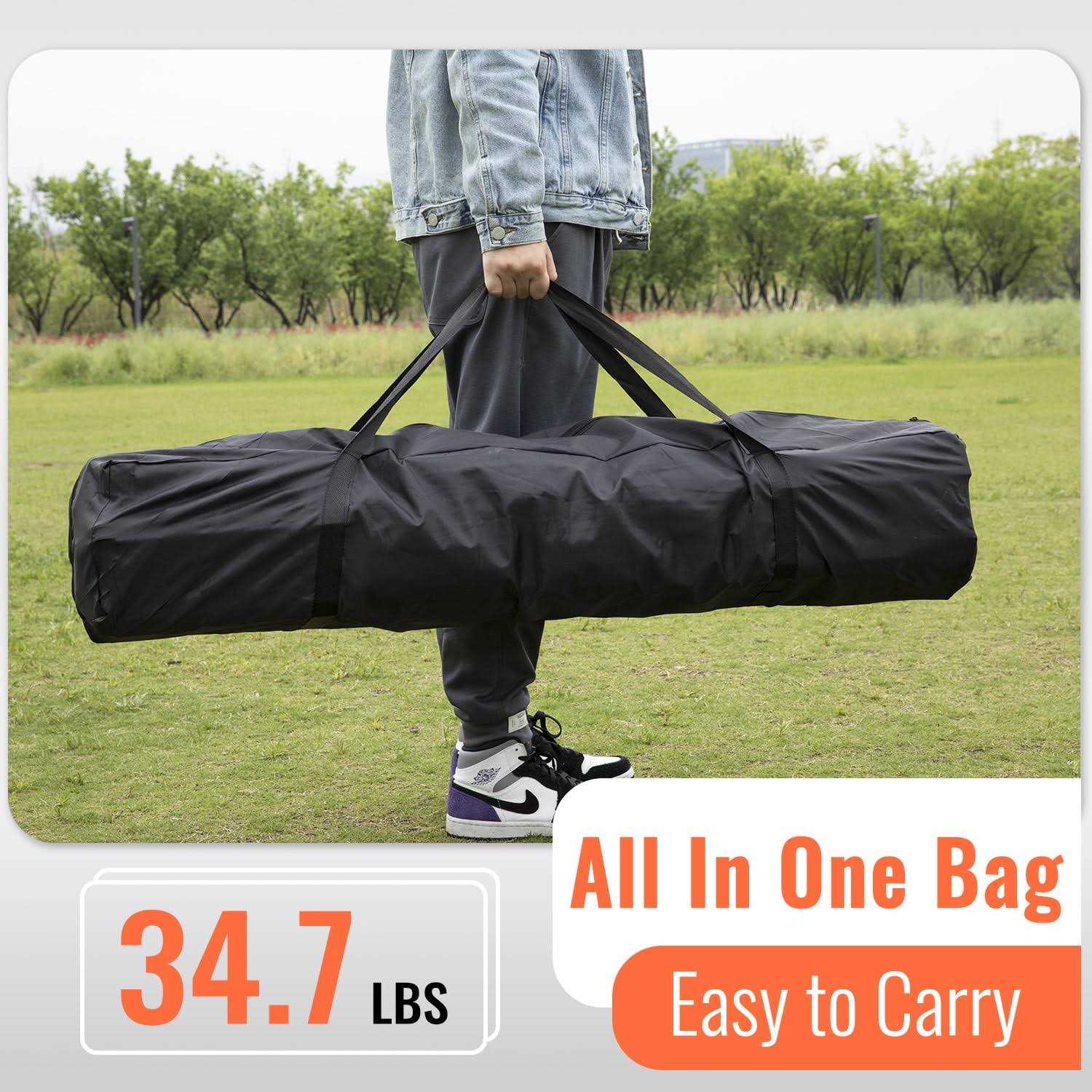 Paylesshere 13x13ft Hexagonal Gazebo Party Tent Pop up Gazebo Screen House with Mosquito Netting Carry Bag Waterproof Easy Set up and Adjustable - Image 2
