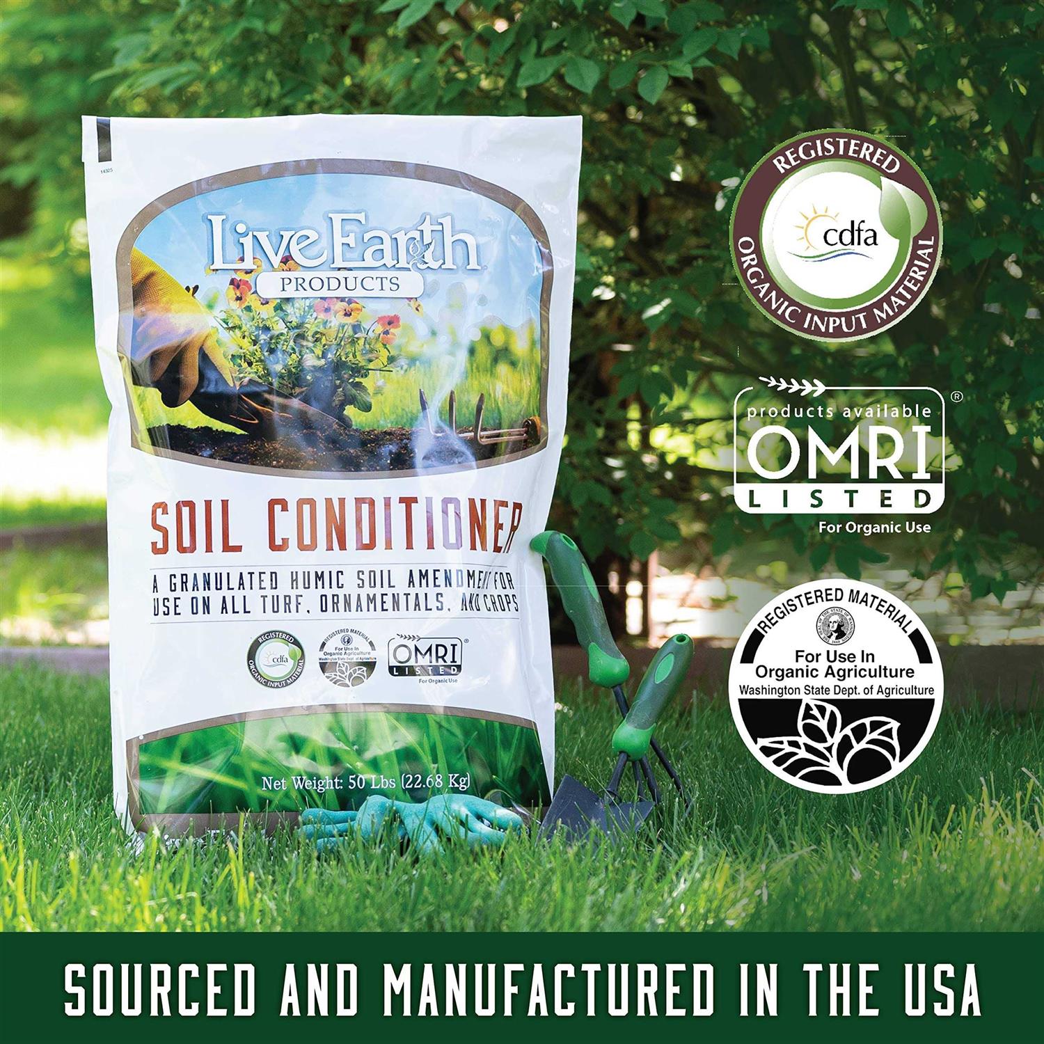 Live Earth Products Humate Soil Conditioner - Image 2