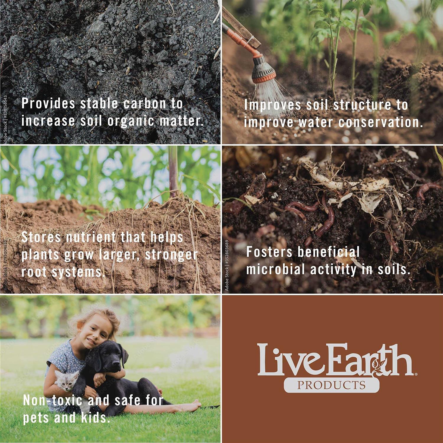 Live Earth Products Humate Soil Conditioner - Image 3