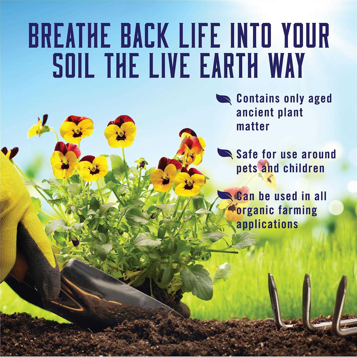 Live Earth Products Humate Soil Conditioner - Image 4