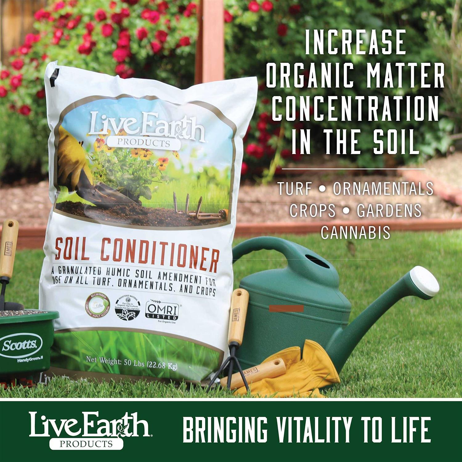 Live Earth Products Humate Soil Conditioner - Image 5