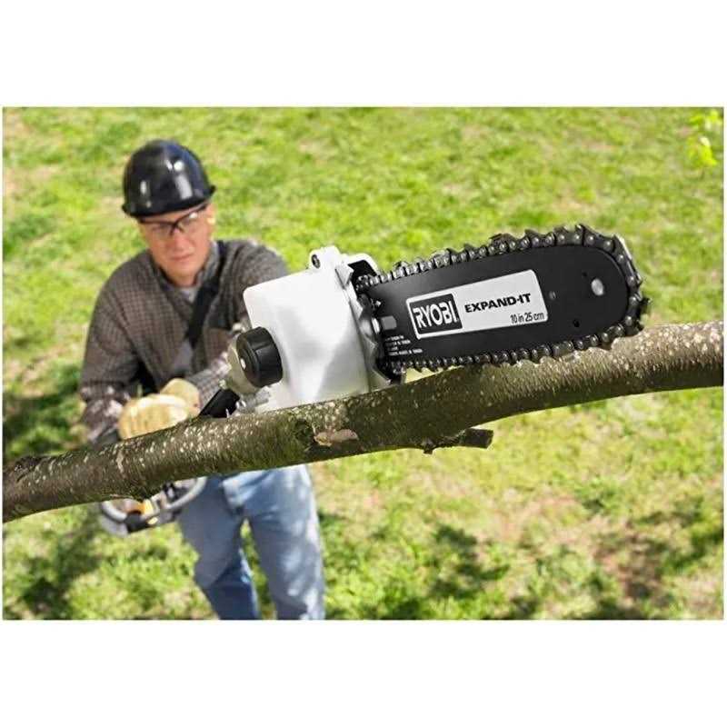 Ryobi Expand-It 10 In Universal Pole Saw Attachment - Image 2