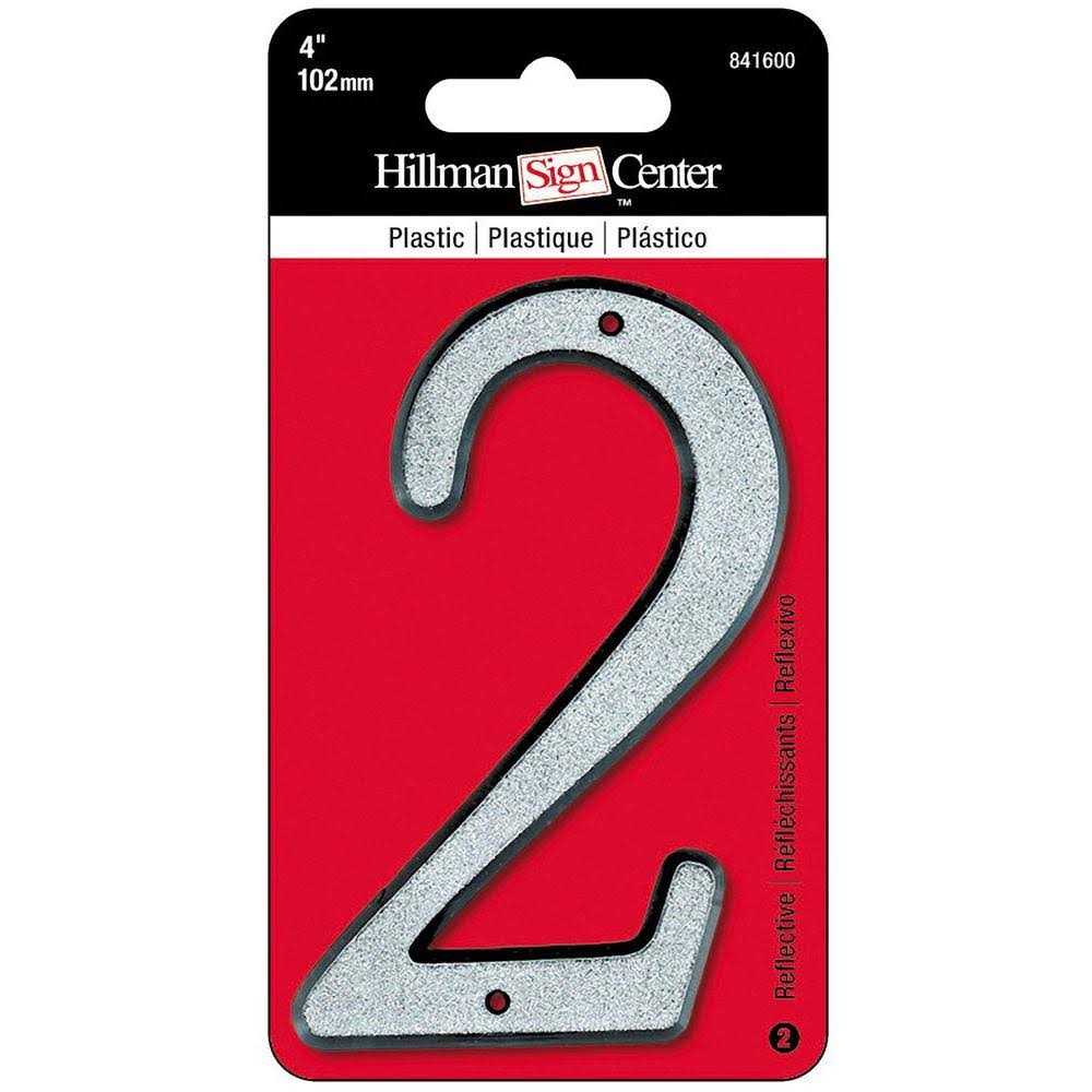 Hillman Nail-On House Number 2 Reflective - Image 3