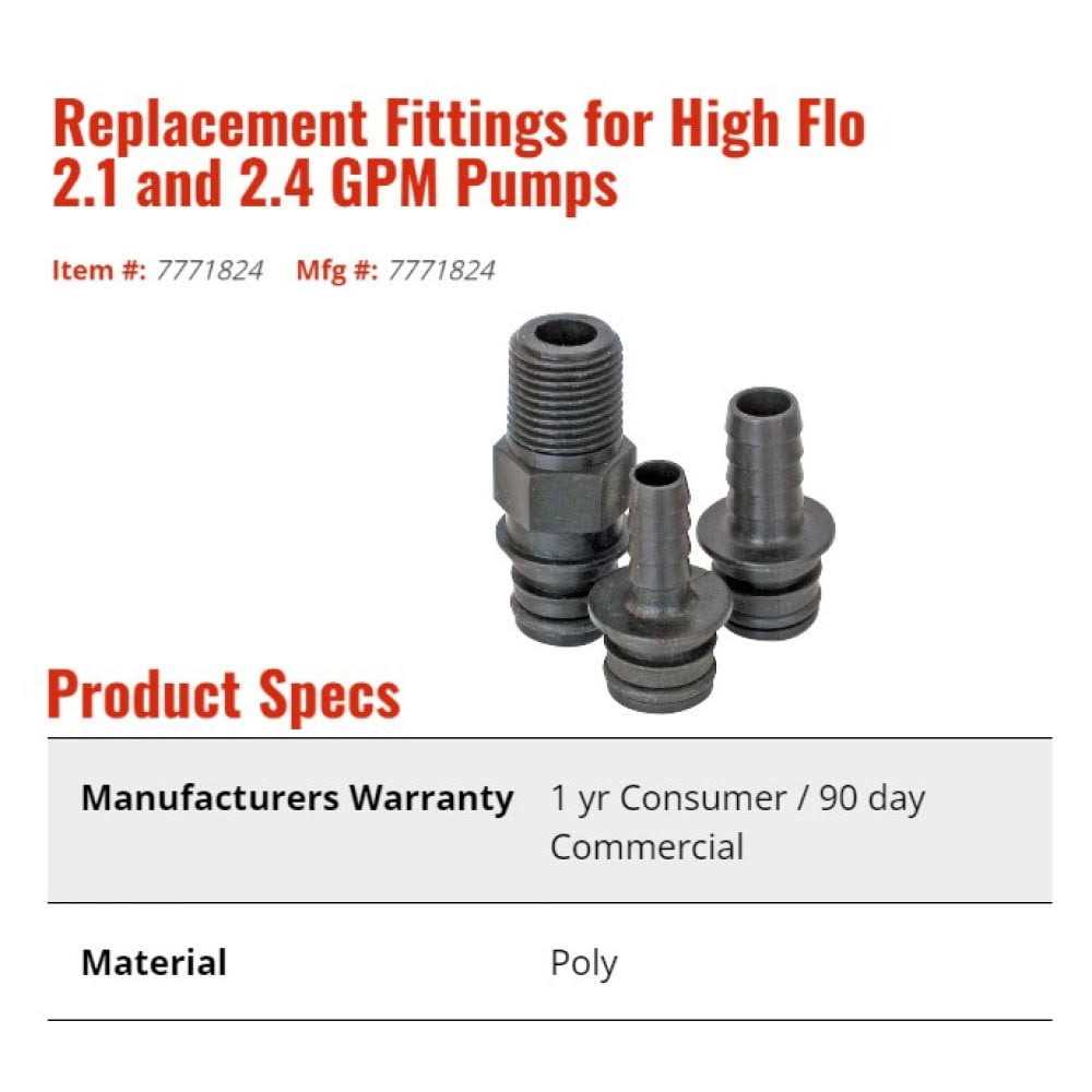 Fimco Port Fittings for Sprayer Pump - Image 3
