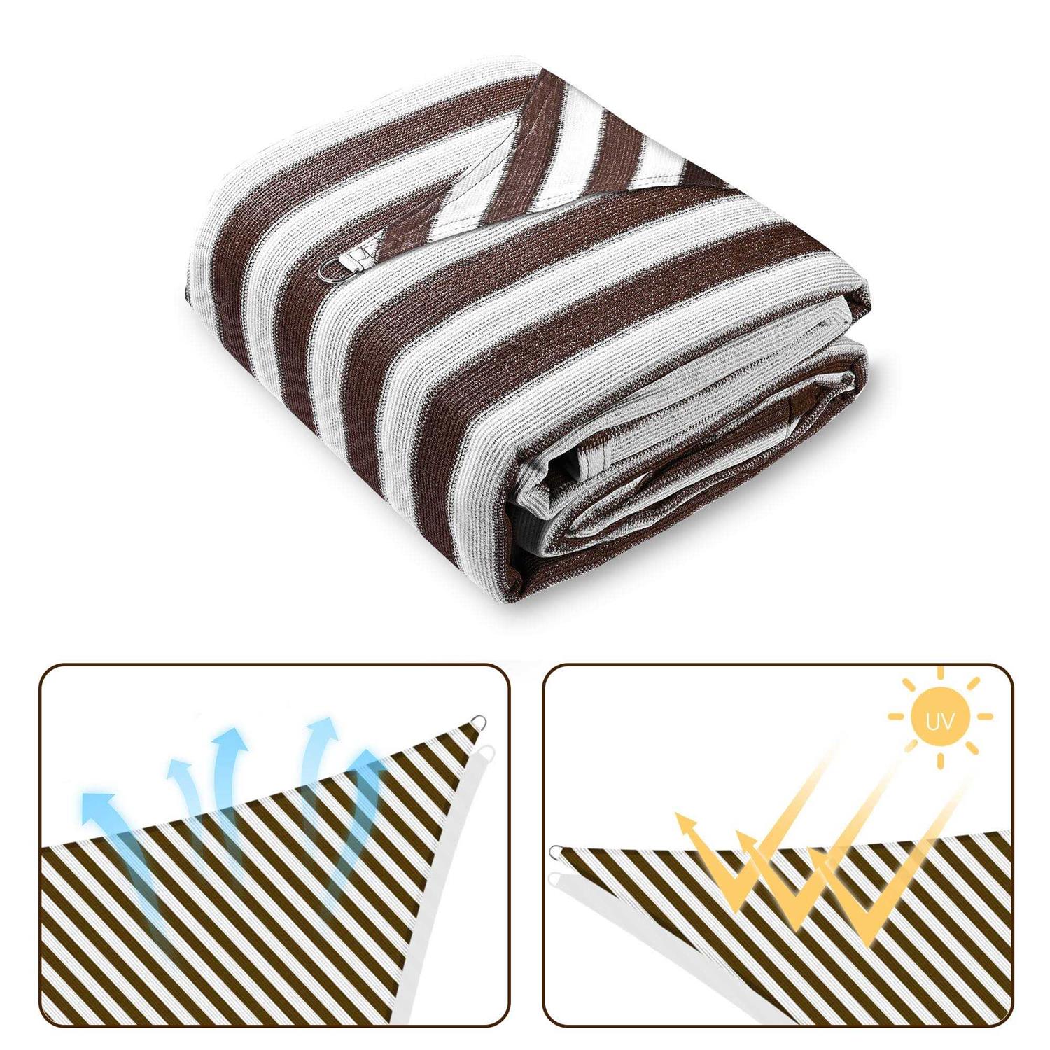 Lagarden 97% UV Block Rectangle Sun Shade Sail Canopy Outdoor Patio Pool - Image 4