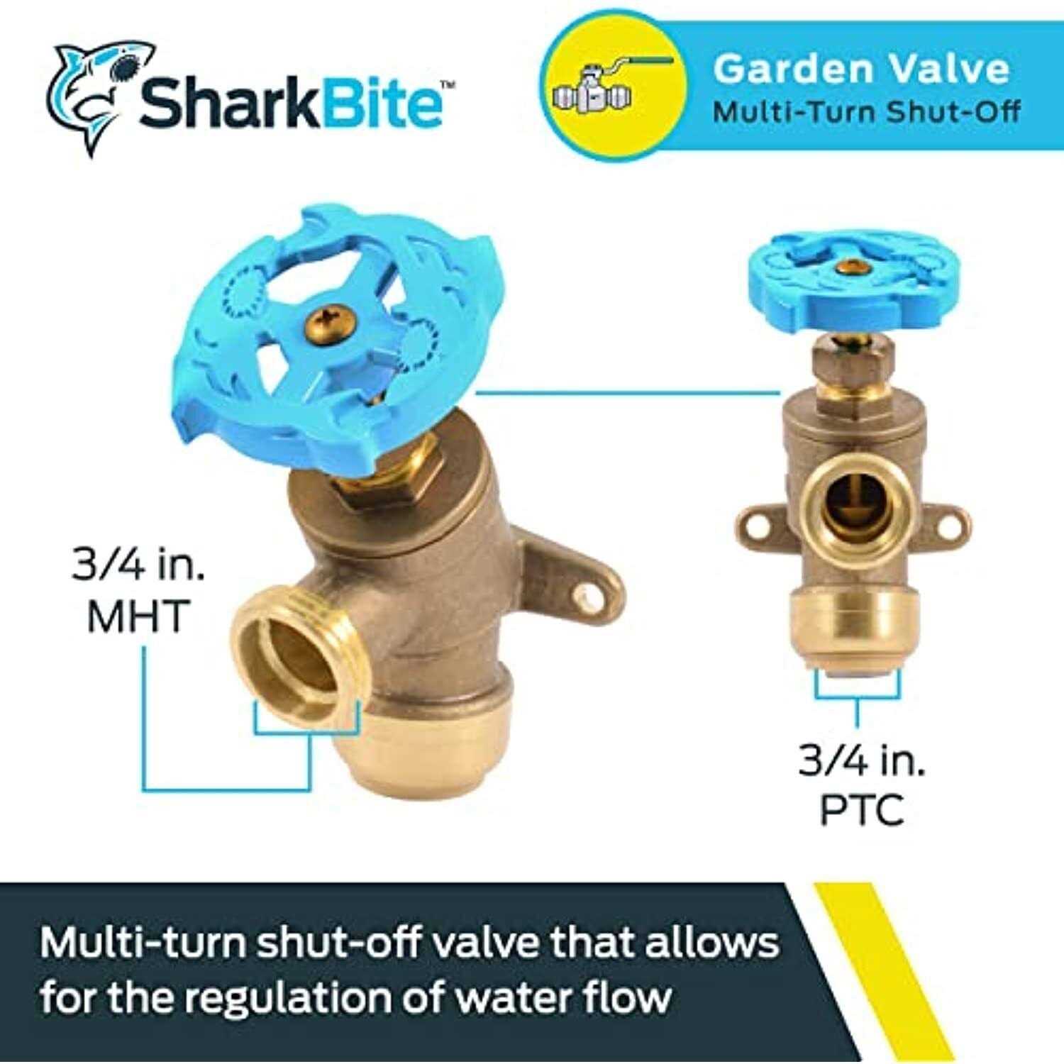 SharkBite 24623LF MHT Garden Valve - Image 2