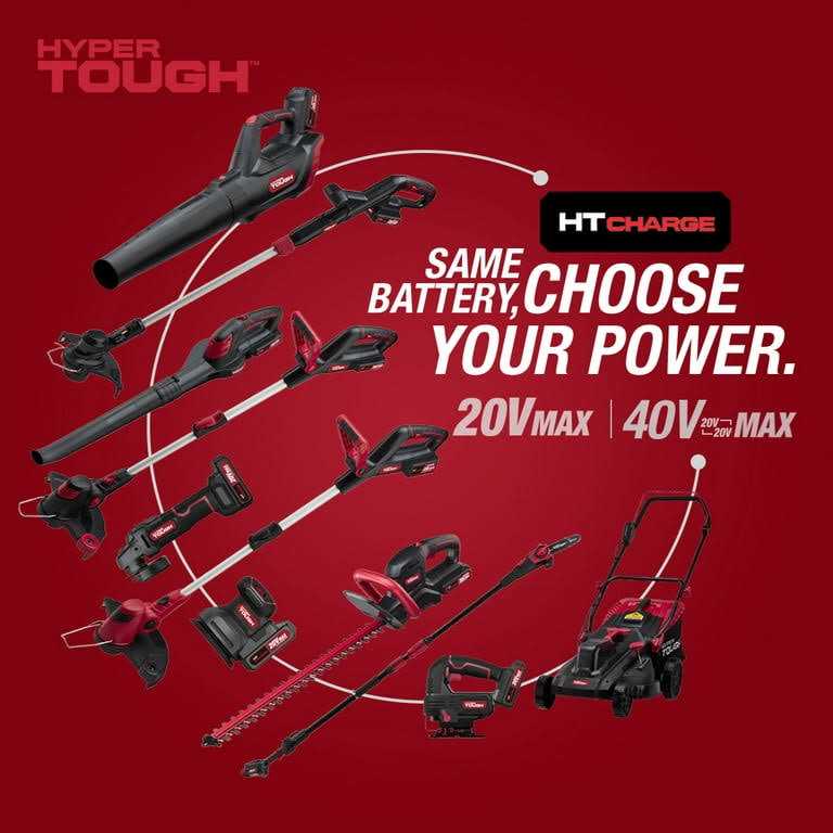 Hyper Tough 20V 4.0Ah Battery Powered 12 Brushless Chainsaw HT22-401-03-03 - Image 4