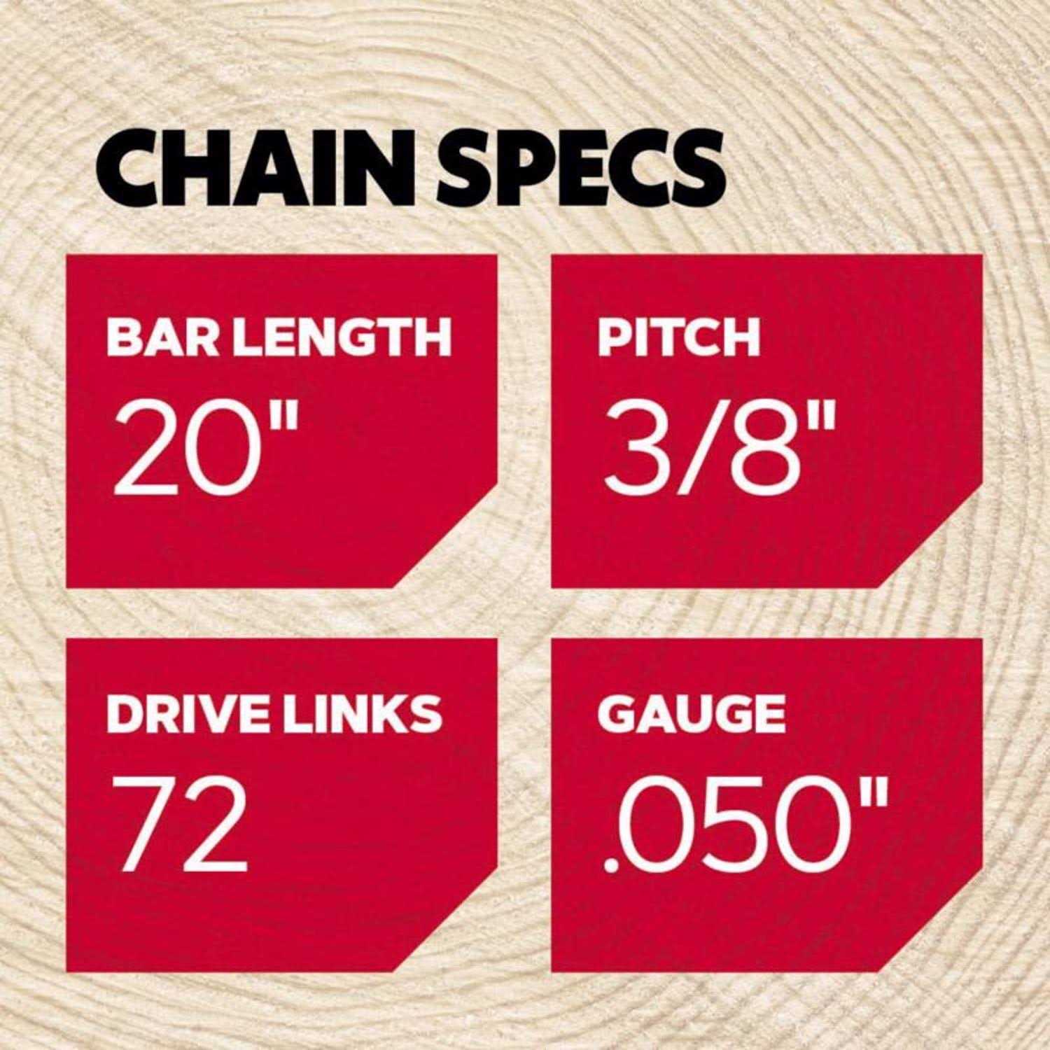 Oregon PowerCut E84 24 in. Chainsaw Chain - Image 2
