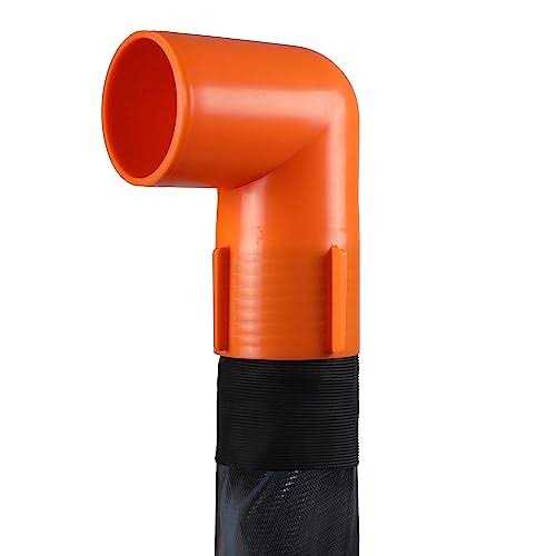 H&G lifestyles Heated Sewer Hose for RV Waste Hose Heater Anti-Freeze Prevent Freezing at -20°F 3Inches Large Pipe Diameter Bayonet Fittings - Image 4