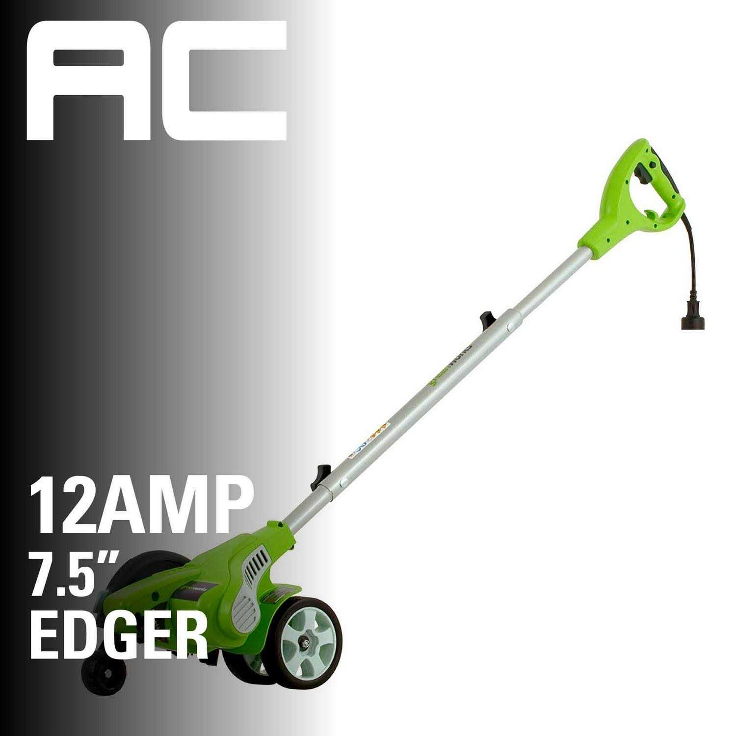 Greenworks 12 Amp Electric Corded Edger 27032 - Image 4