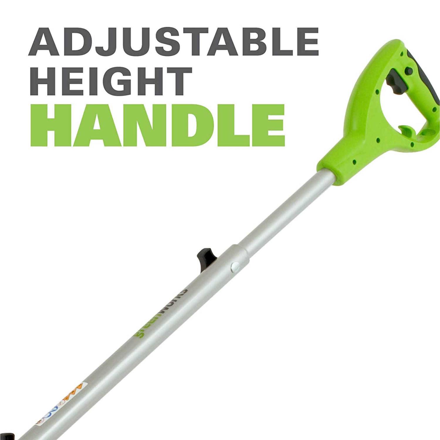 Greenworks 12 Amp Electric Corded Edger 27032 - Image 5