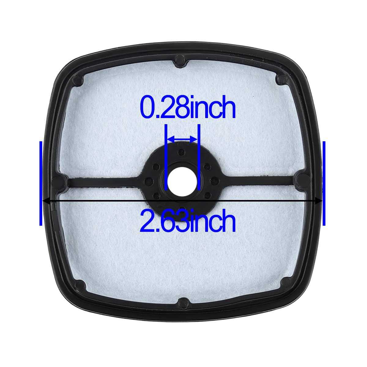 Milttor 5 Packs A226001410 Air Filter Fit Echo Trimmer Blower Mantis 130310-54130 SRM225 SRM210 HC150 GT225 GT200 GT200R PB200 PB250 - Image 5