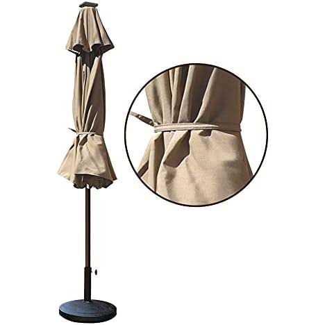 Eliteshade 9ft 3 Tiers Market Umbrella Patio Outdoor Table with Ventilation and Non-Fading - Image 3
