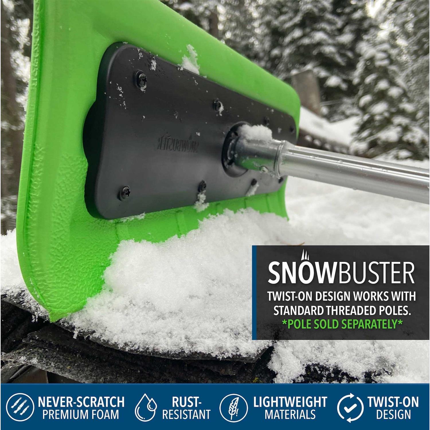Eversprout Never-Scratch SnowBuster Attachment for Removing Snow from Vehicles - Image 5